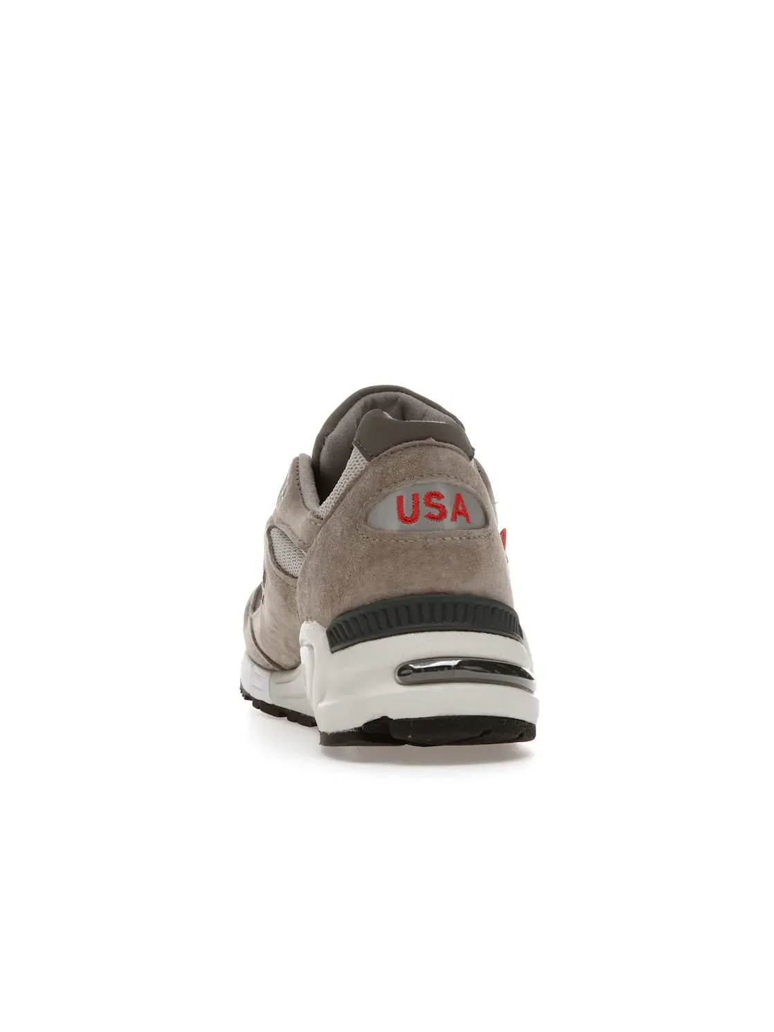 Мужские кроссовки Lifestyle с замшевым и сетчатым верхом New Balance 990v2 — изображение 4 из 4, белый/серый