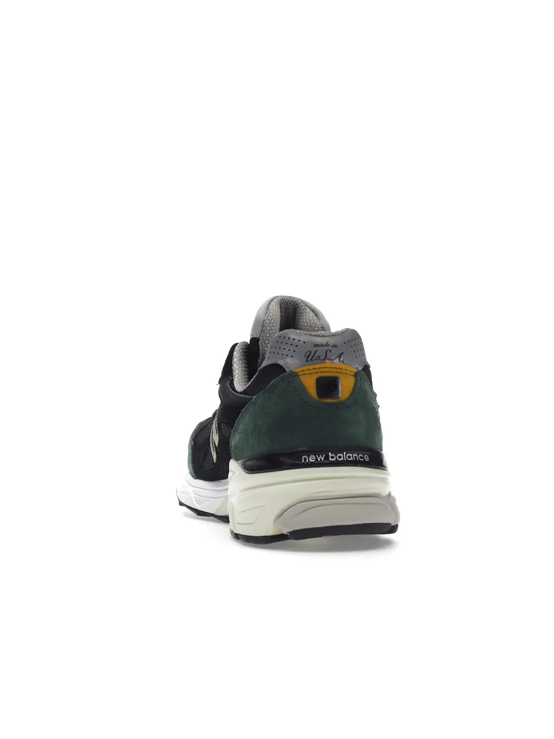 Мужские кроссовки Lifestyle New Balance 990v3 — изображение 4 из 4, черный/зеленый