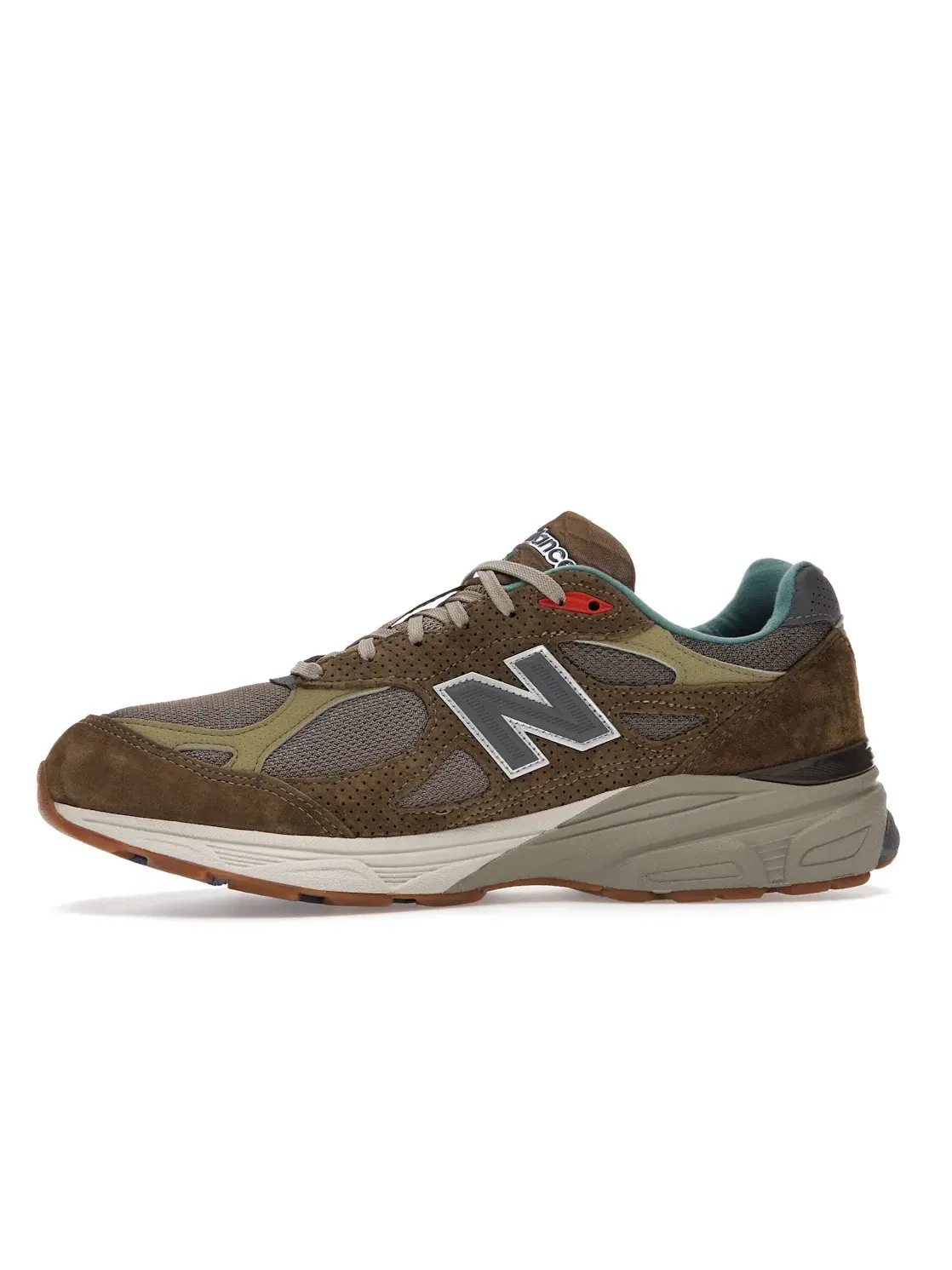 Мужские кроссовки Lifestyle с замшевым верхом New Balance 990v3 Bodega Here To Stay, Kangaroo/Caribou — изображение 3 из 4