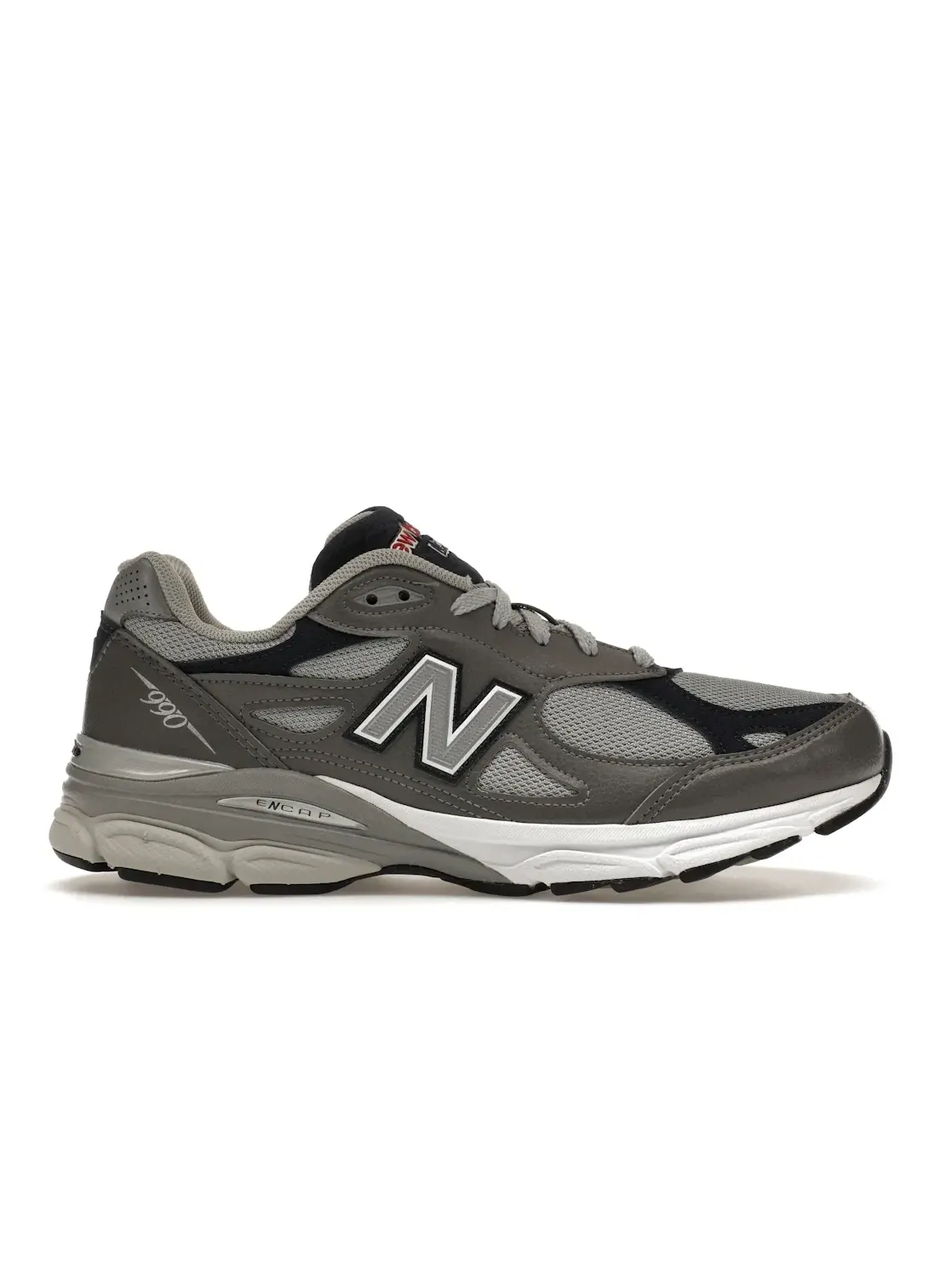 Мужские кроссовки Lifestyle New Balance 990v3 — изображение 1 из 4, серый/темно-синий