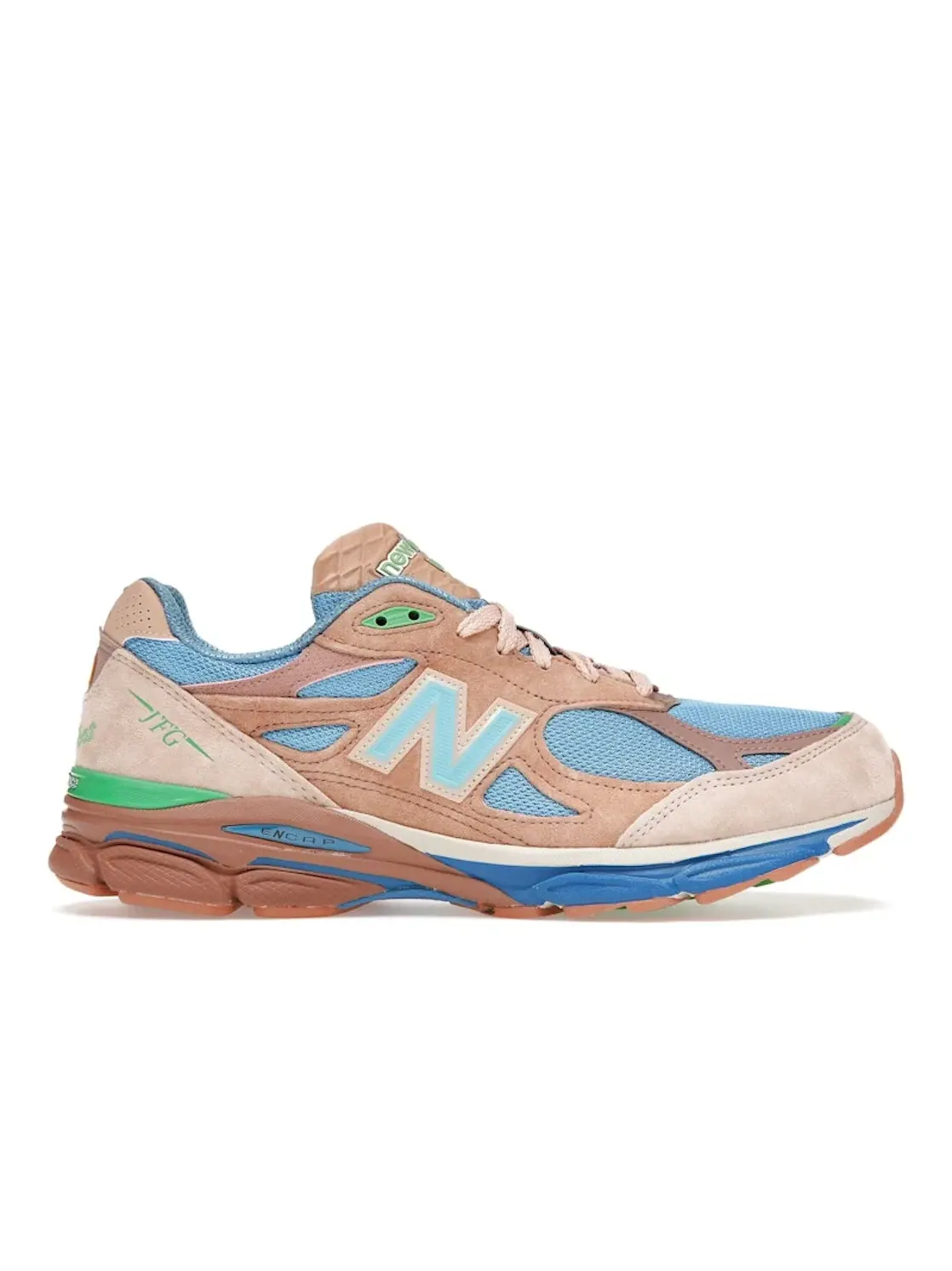Мужские кроссовки Lifestyle Joe Freshgoods Outside Clothes New Balance — изображение 1 из 4, розовый/синий
