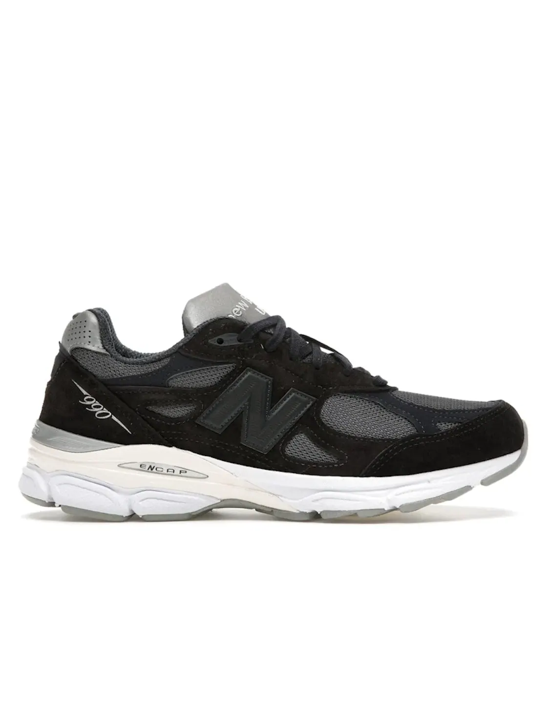 Мужские кроссовки Lifestyle с замшевыми вставками New Balance 990v3 — изображение 1 из 4