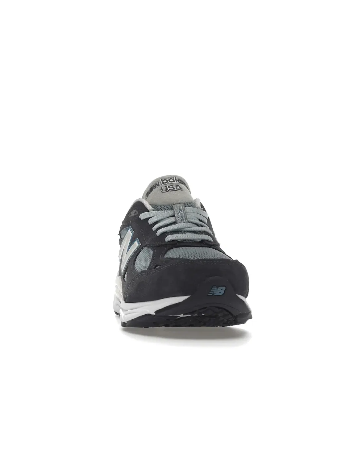 Мужские кроссовки lifestyle с замшевым верхом New Balance 990v3 Kith — изображение 2 из 4, синий/серый