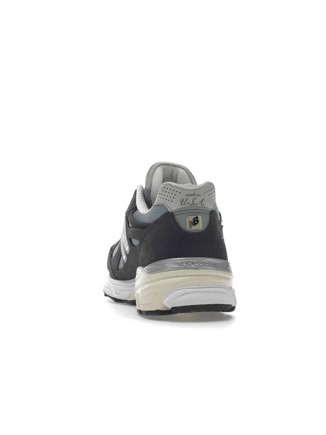 Мужские кроссовки lifestyle с замшевым верхом New Balance 990v3 Kith — изображение 4 из 4, синий/серый