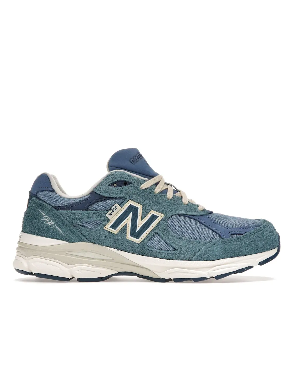 Мужские кроссовки Lifestyle New Balance 990v3 Levis Denim — изображение 1 из 4, синий/темный синий