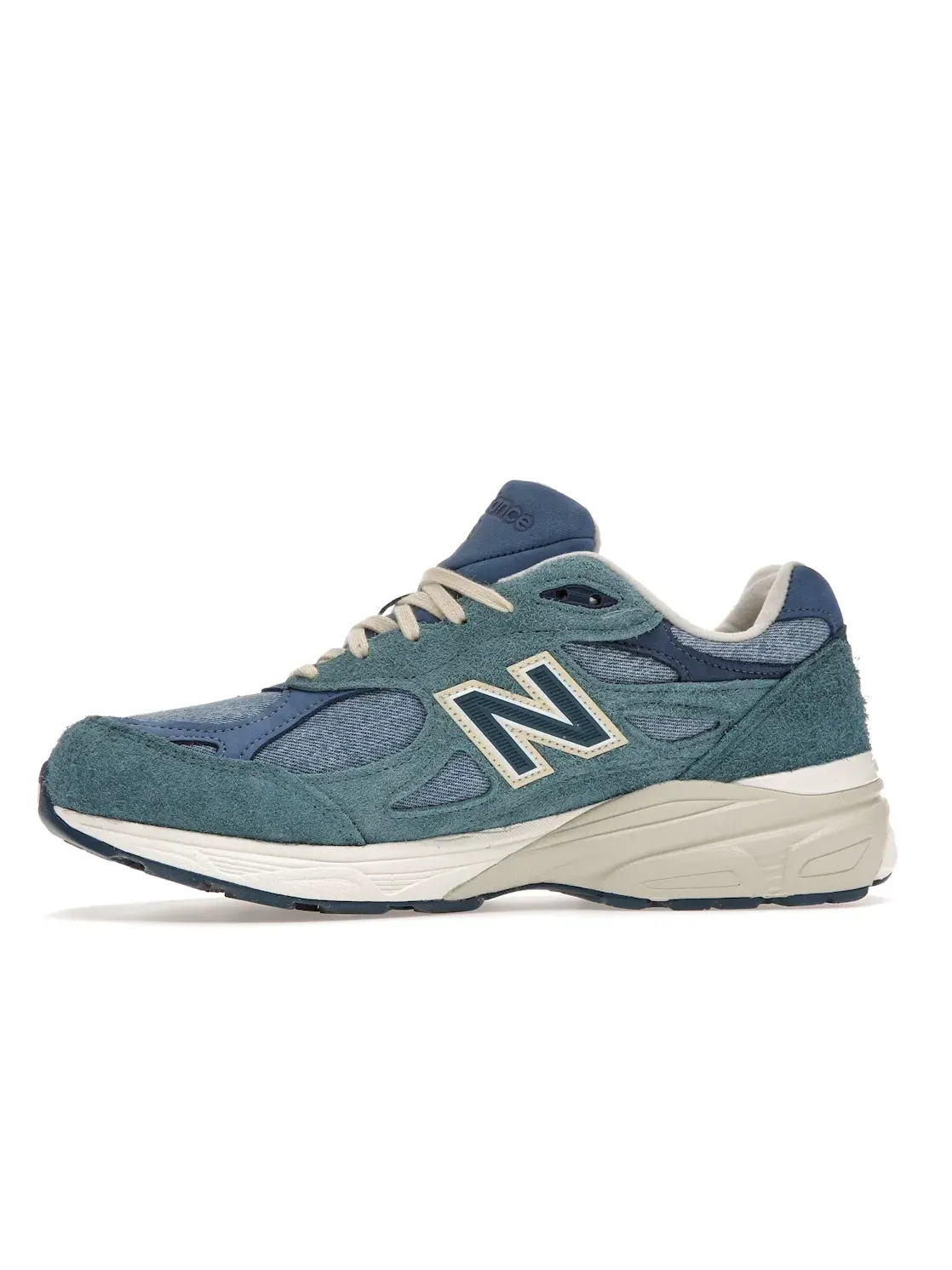 Мужские кроссовки Lifestyle New Balance 990v3 Levis Denim — изображение 3 из 4, синий/темный синий