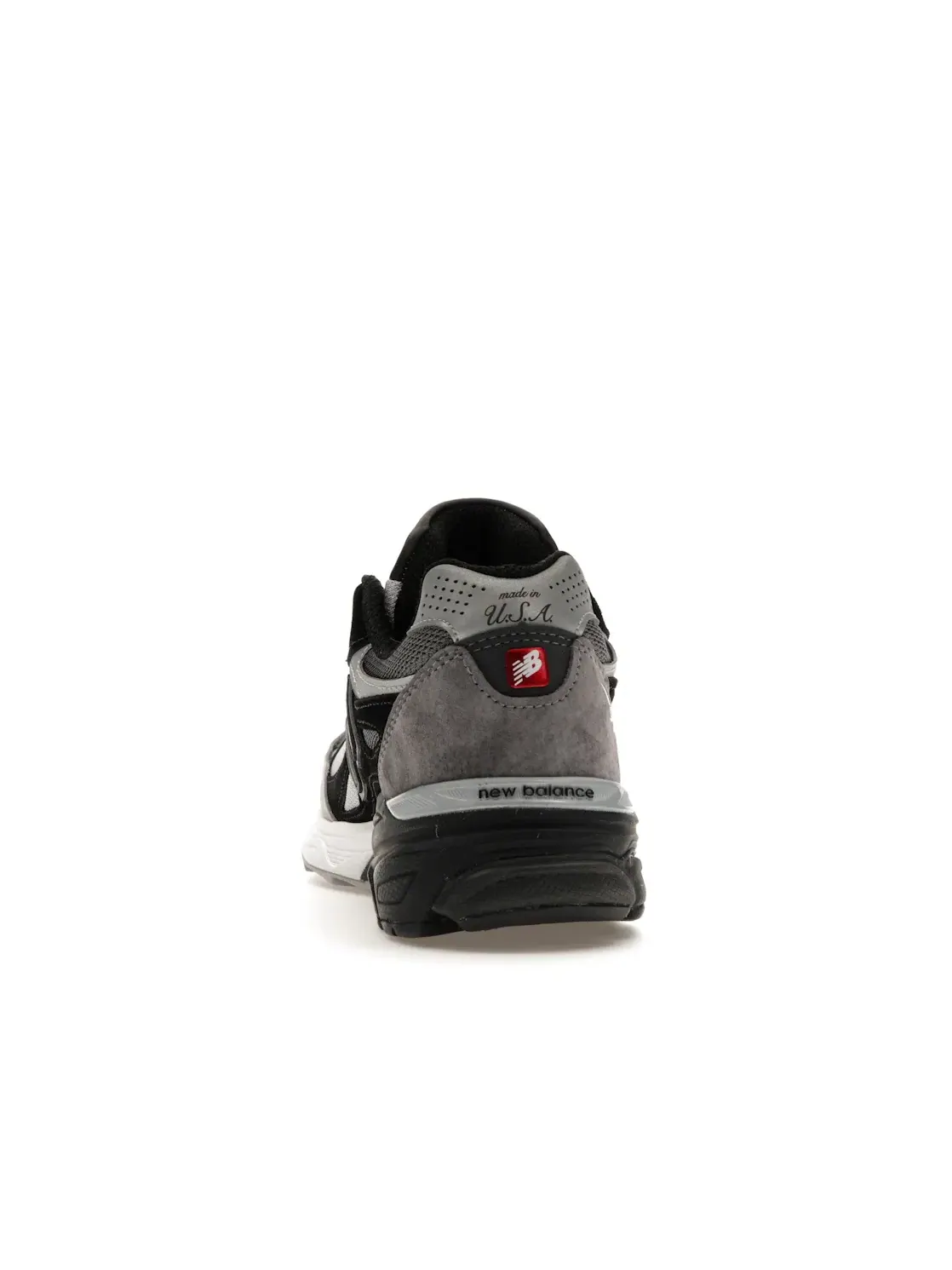 Мужские кроссовки Lifestyle с принтом New Balance 990v3 New Balance — изображение 4 из 4, черный/серый