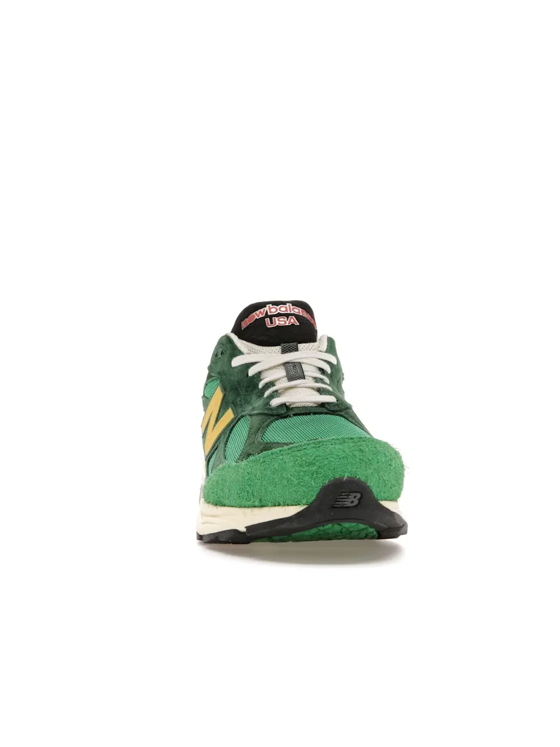Мужские кроссовки Lifestyle с принтом New Balance 990v3 New Balance — изображение 2 из 3, зеленый/зеленый
