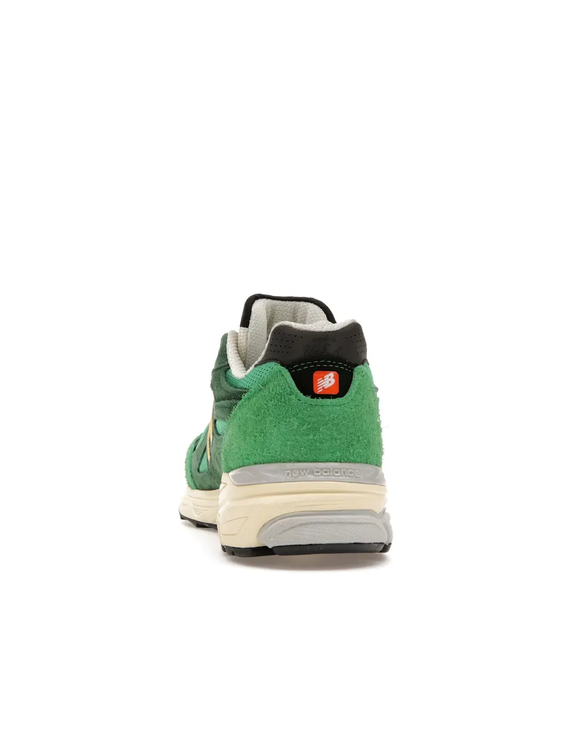 Мужские кроссовки Lifestyle с принтом New Balance 990v3 New Balance — изображение 3 из 3, зеленый/зеленый