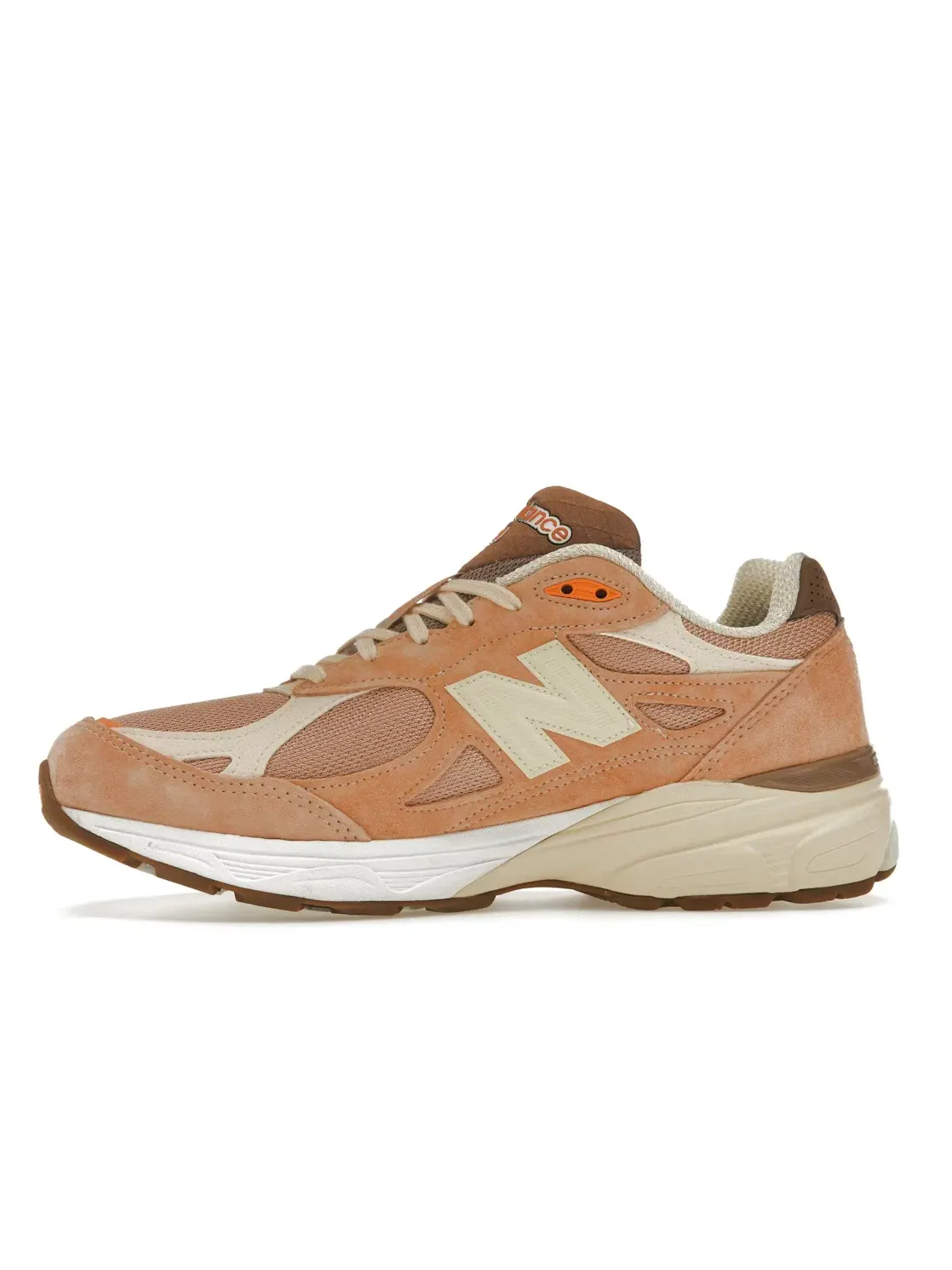 Мужские кроссовки Lifestyle New Balance 990v3 — изображение 3 из 4, кремовый оранжевый