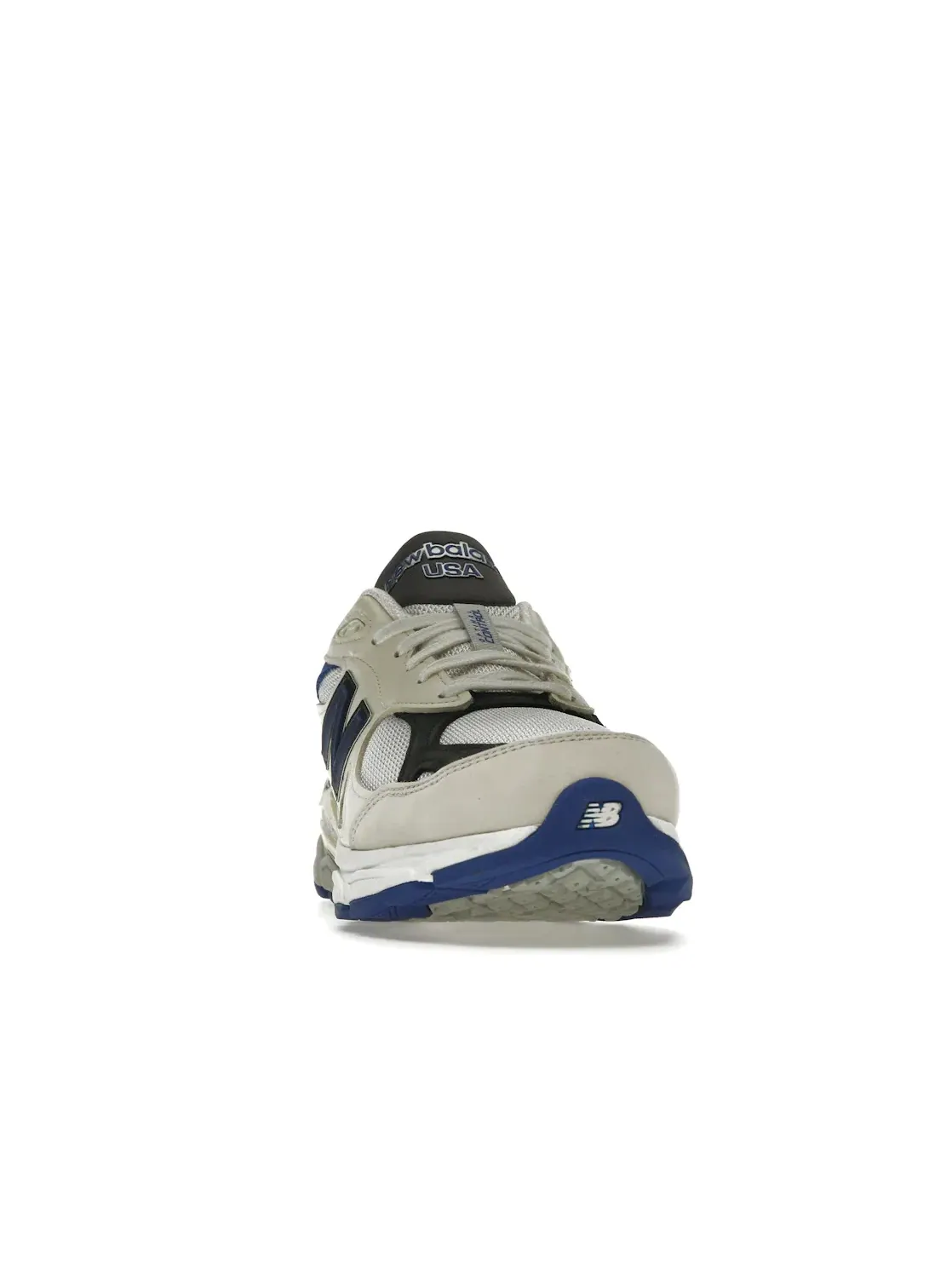 Мужские кроссовки Lifestyle с сетчатым верхом New Balance 990v3 MiUSA — изображение 1 из 3, белый синий
