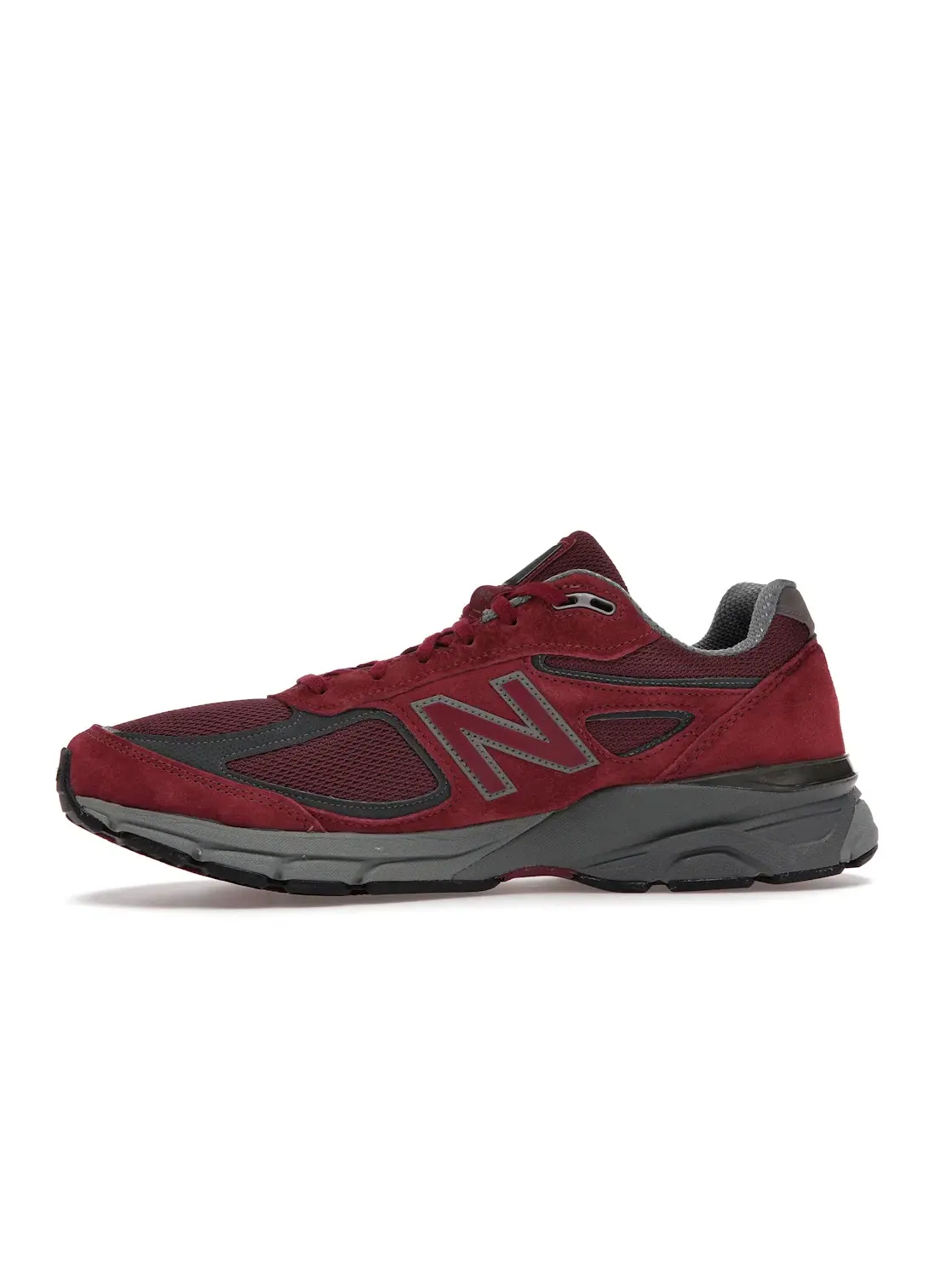 Мужские кроссовки Lifestyle New Balance 990v4 New Balance — изображение 3 из 4, бордовый серый