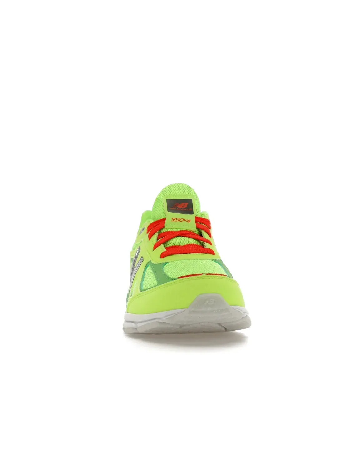 Детские кроссовки Lifestyle New Balance 990v4 — изображение 2 из 4, зеленый/зеленый/красный