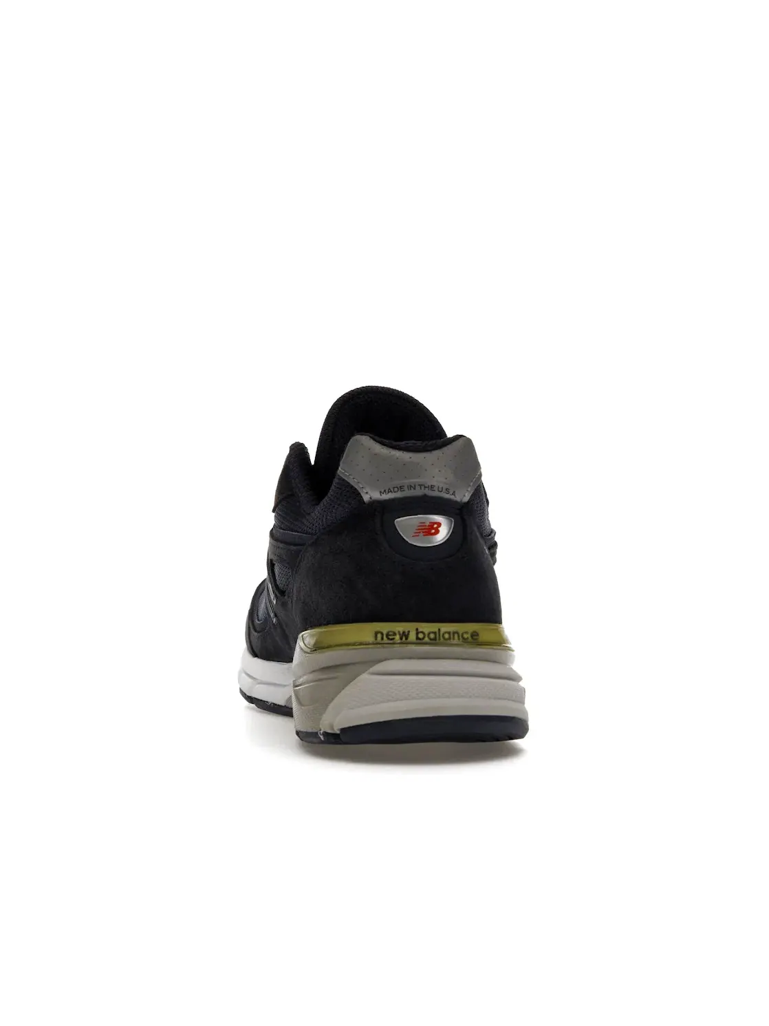 Мужские кроссовки с комбинированным верхом New Balance 990v4 — изображение 4 из 4, темно-синий/белый