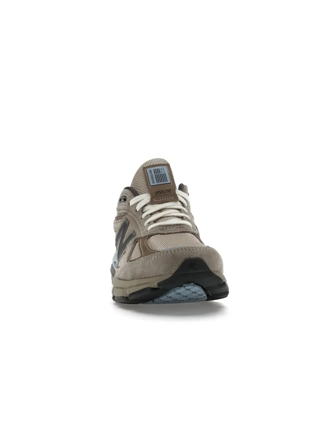 Мужские кроссовки Lifestyle с премиальной отделкой New Balance 990v4 — изображение 2 из 4, серый/белый/синий