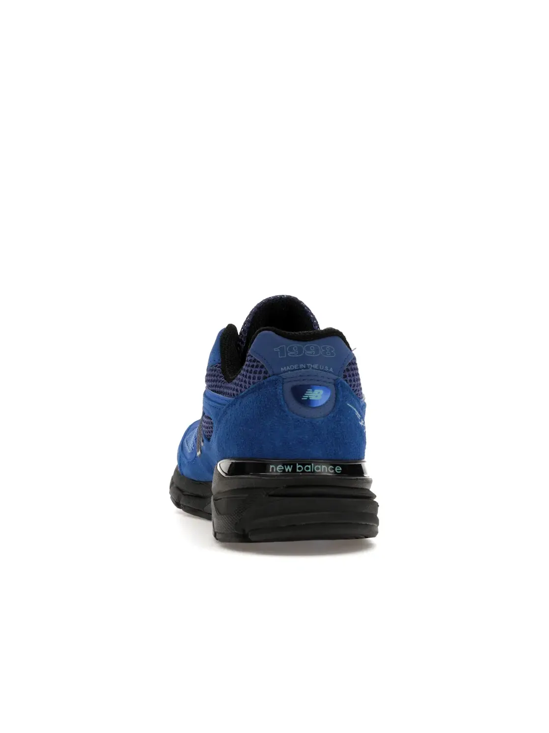 Мужские кроссовки Lifestyle с принтом New Balance 990v4 New Balance — изображение 4 из 4, синий/черный
