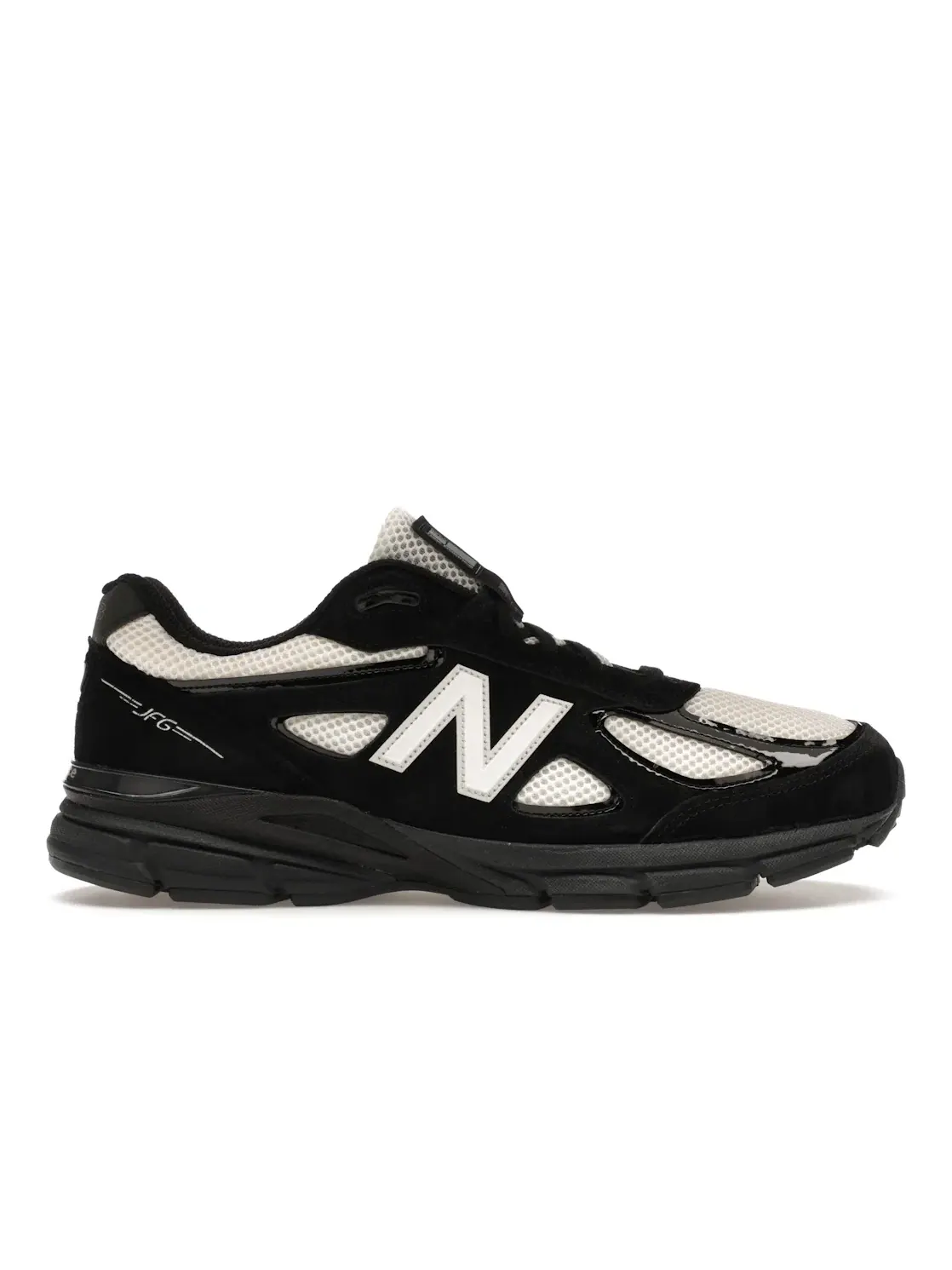 Мужские кроссовки с принтом New Balance 990v4 — изображение 1 из 4, черный/белый