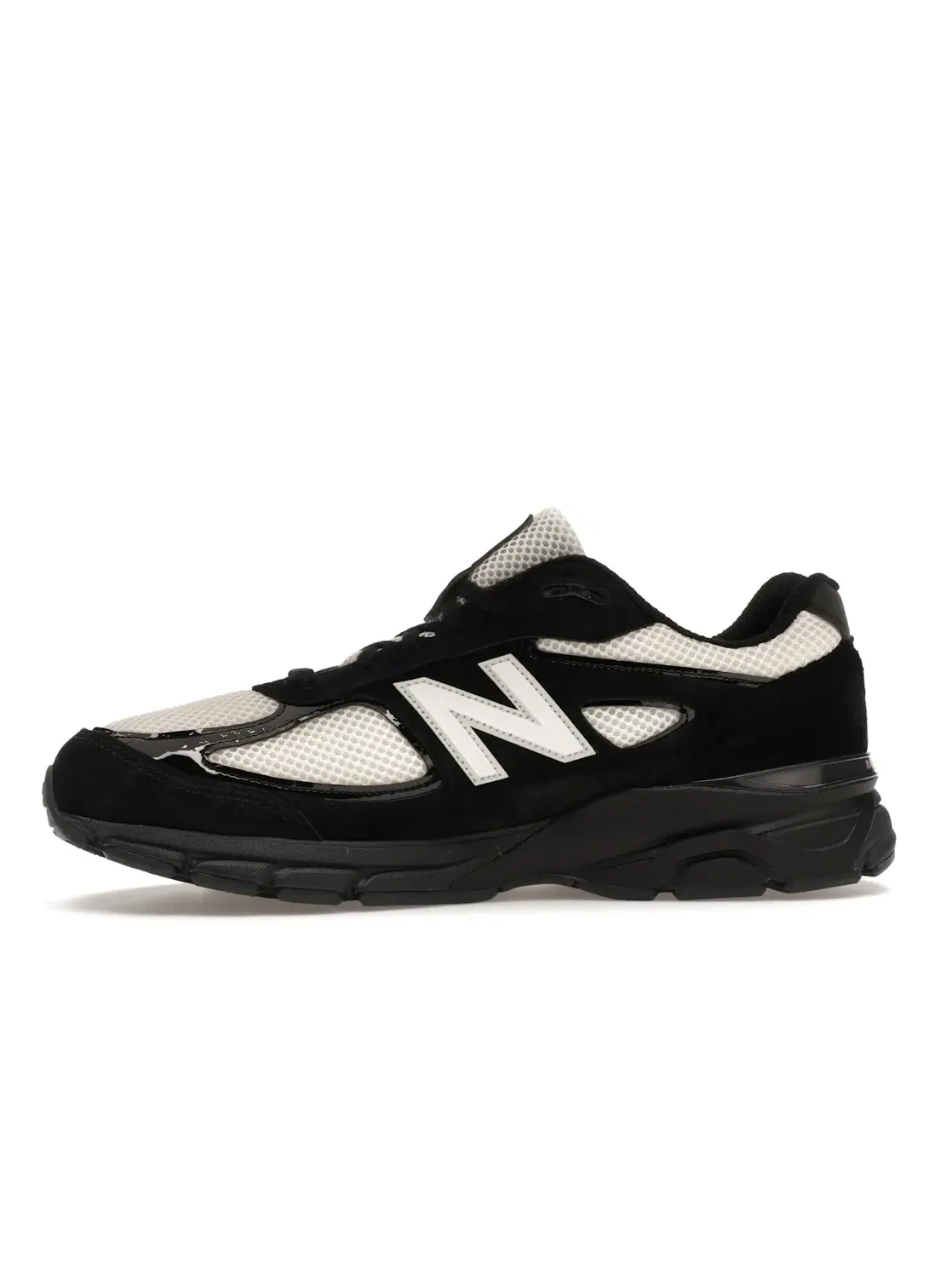 Мужские кроссовки с принтом New Balance 990v4 — изображение 3 из 4, черный/белый