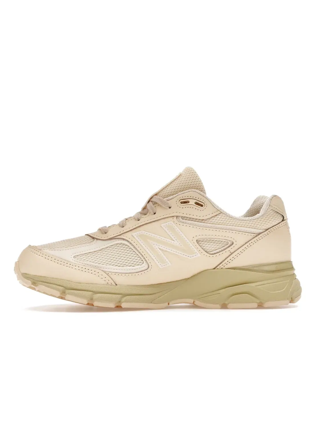 Мужские кроссовки Lifestyle New Balance 990v4 New Balance — изображение 3 из 4, бежевый/зеленый