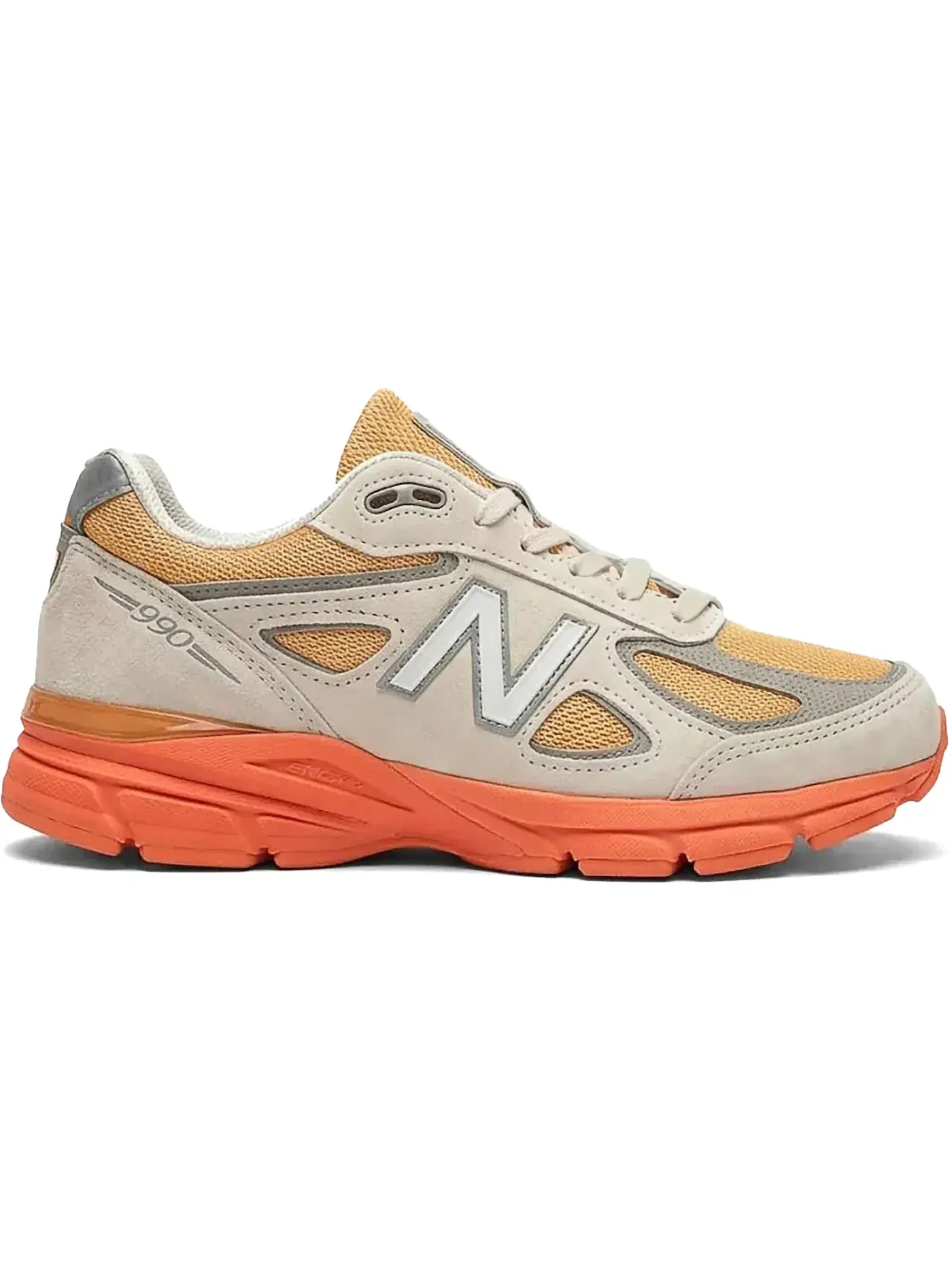 Мужские кроссовки Lifestyle New Balance 990v4 — изображение 1 из 1, оранжевый