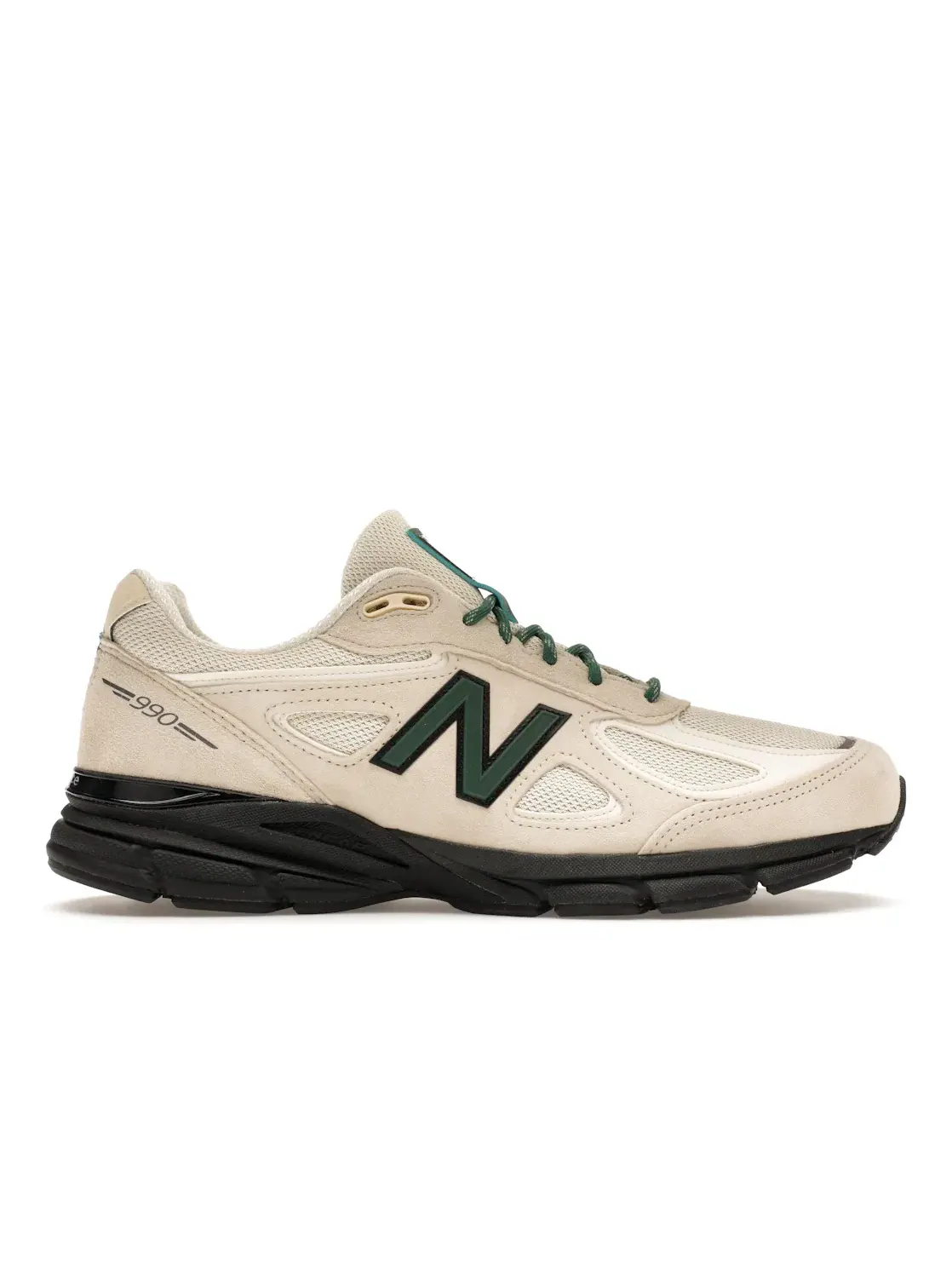 Мужские кроссовки Lifestyle с сетчатым верхом New Balance 990v4 — изображение 1 из 4, черный