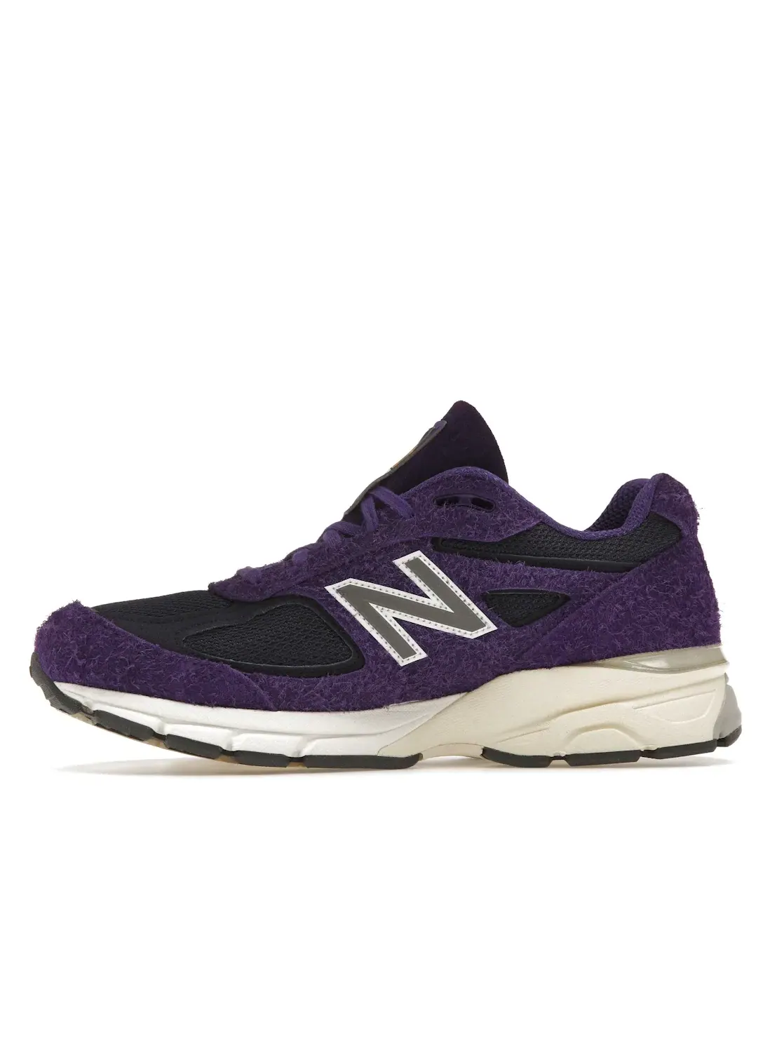 Мужские кроссовки Lifestyle с коллаборацией Teddy Santis New Balance 990v4 — изображение 3 из 4, фиолетовый/белый/черный