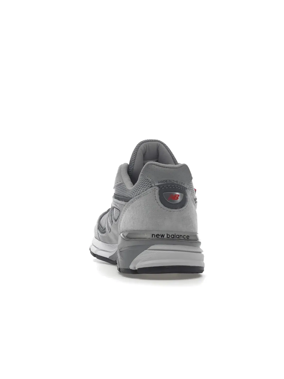 Кроссовки повседневные New Balance 990v4 — изображение 4 из 4, серый/красный