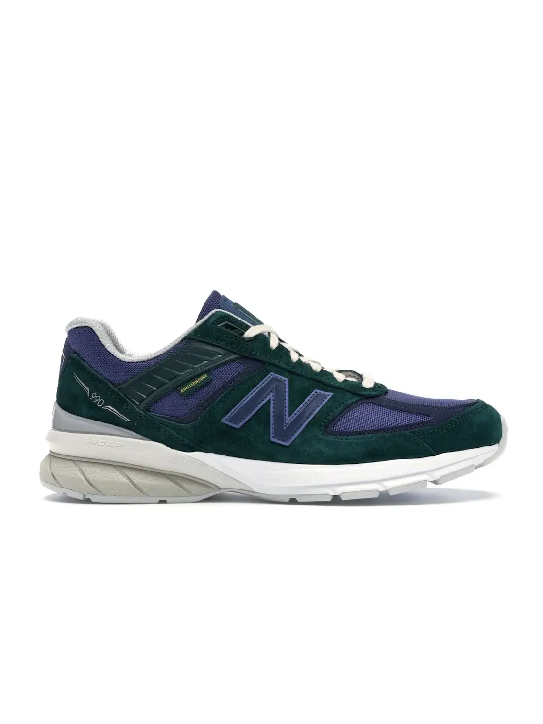 Мужские кроссовки Lifestyle New Balance 990v5 — изображение 1 из 4, зеленый/синий