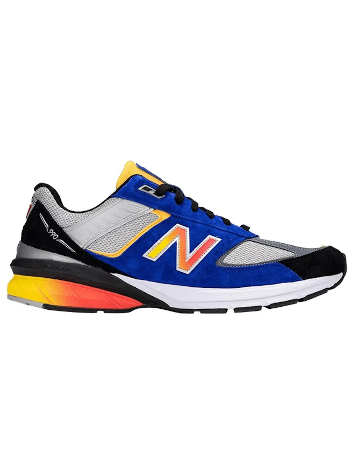 Мужские кроссовки Lifestyle New Balance 990v5 New Balance — изображение 1 из 1, синий/серый/черный