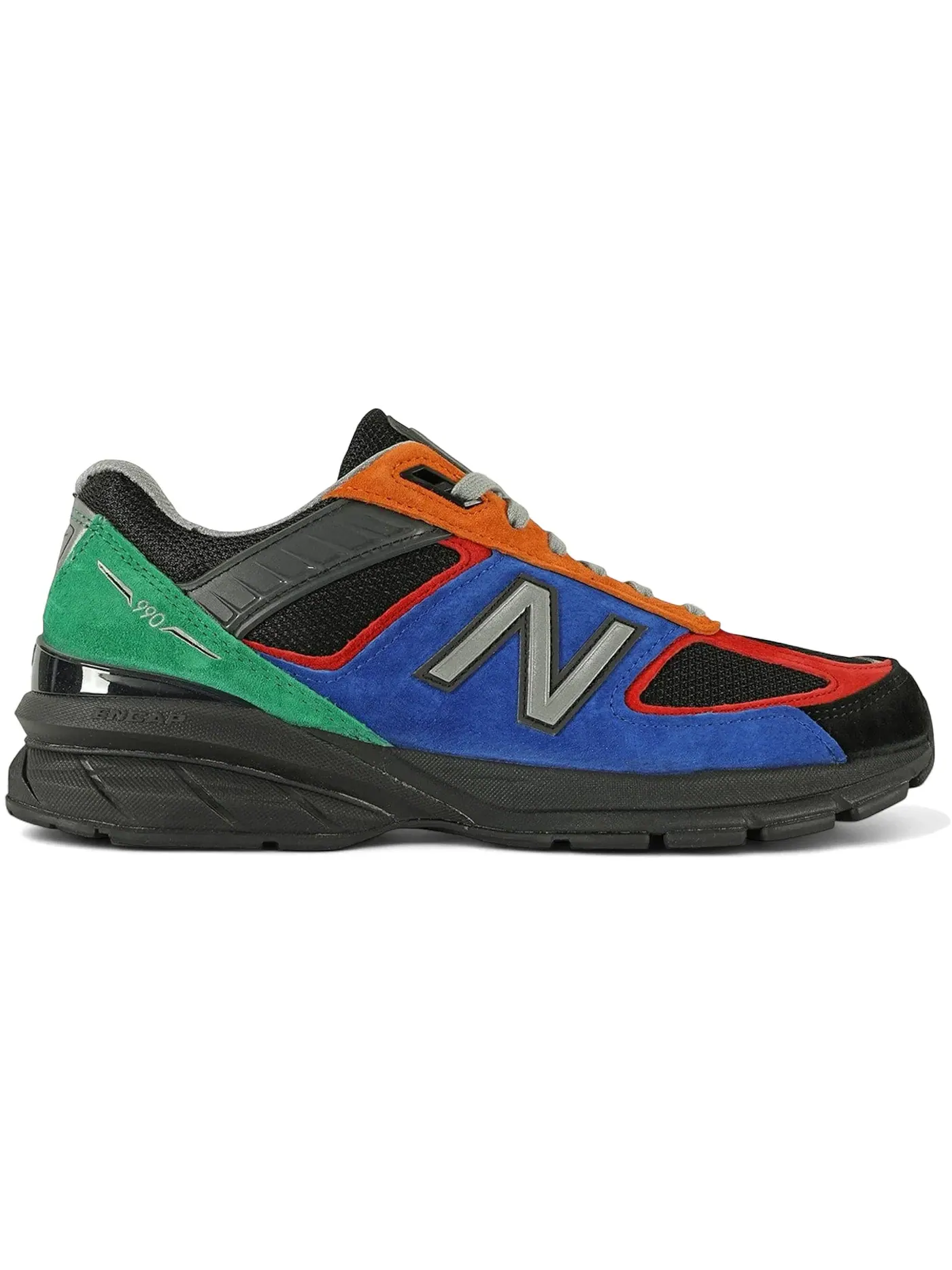 Мужские кроссовки Lifestyle New Balance 990v5 — изображение 1 из 1, черный/мульти