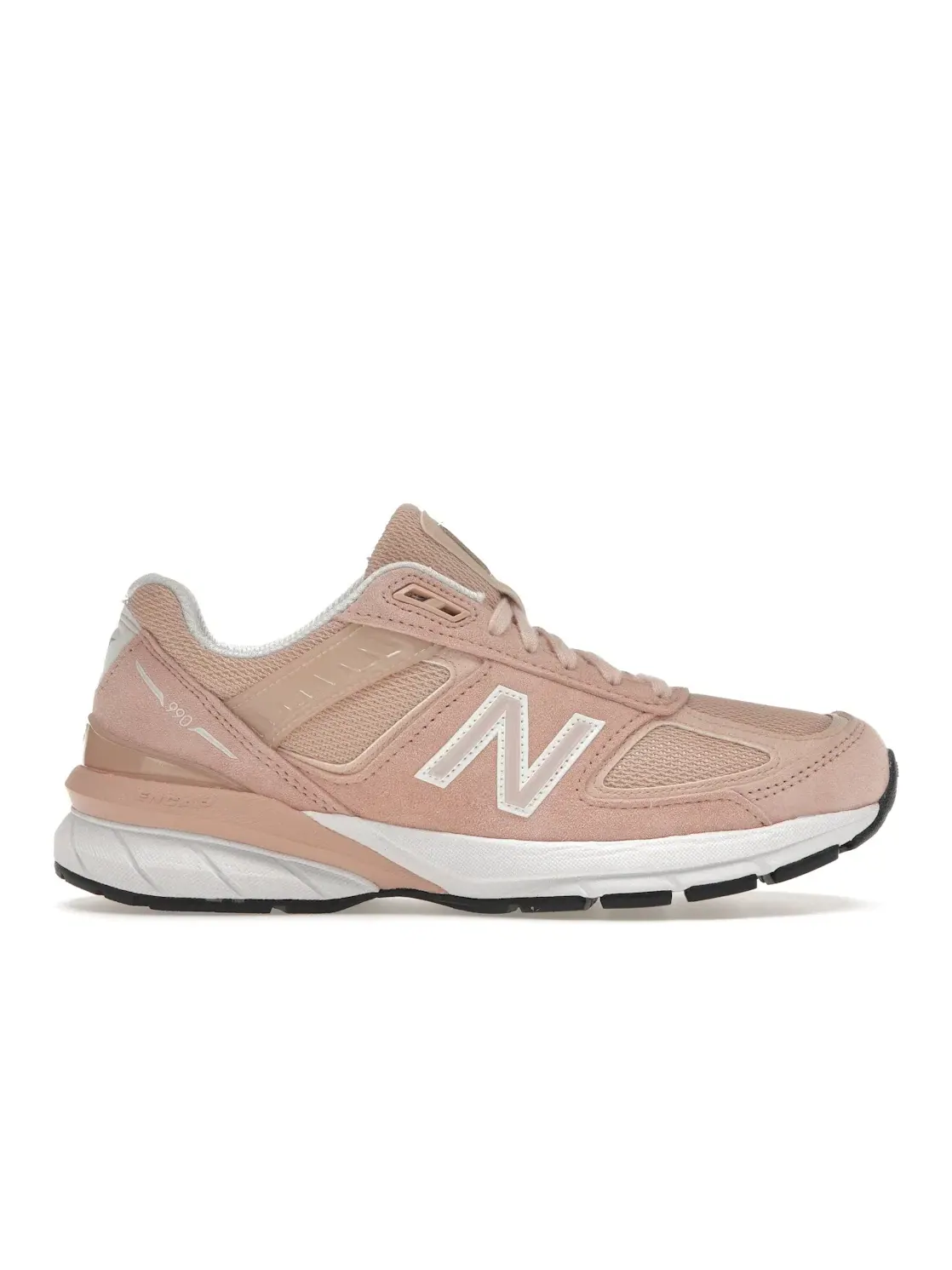 Женские кроссовки Lifestyle New Balance 990v5 — изображение 1 из 4, розовый/белый