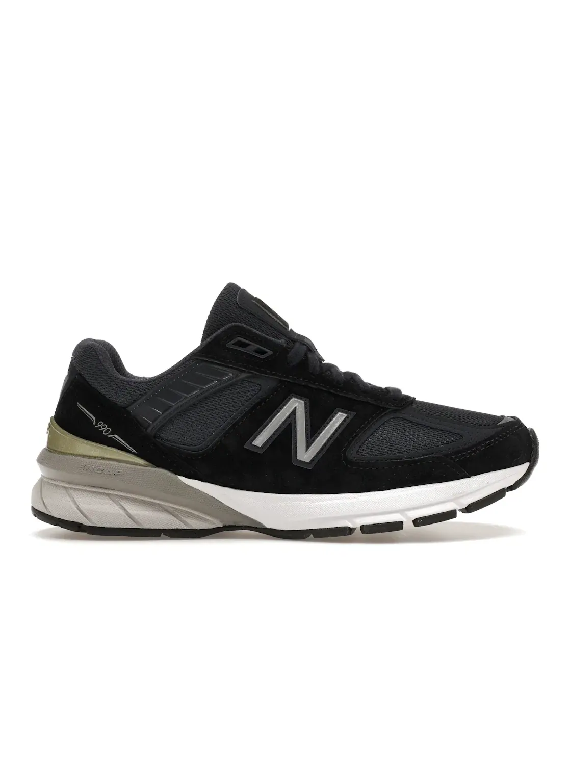 Женские кроссовки Lifestyle New Balance 990v5 — изображение 1 из 4, темно-синий/серебристый
