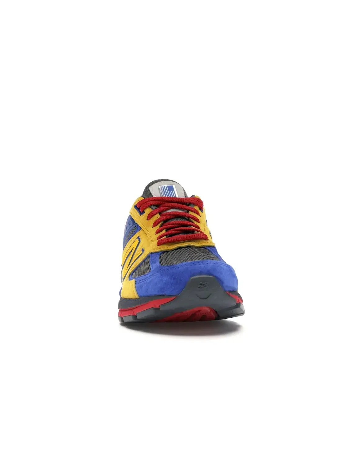 Мужские кроссовки Lifestyle New Balance 990v5 Shoe City x Eat — изображение 2 из 4, желтый/синий-красный
