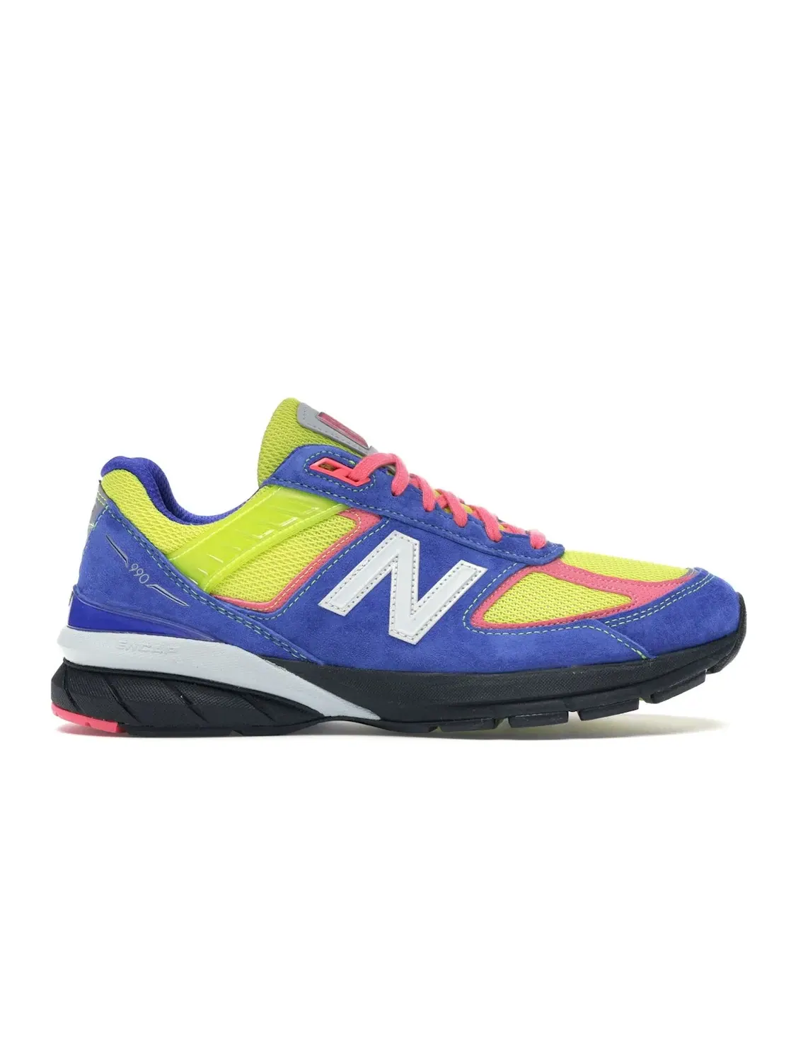 Мужские кроссовки Lifestyle New Balance 990v5 — изображение 1 из 4, синий/желтый