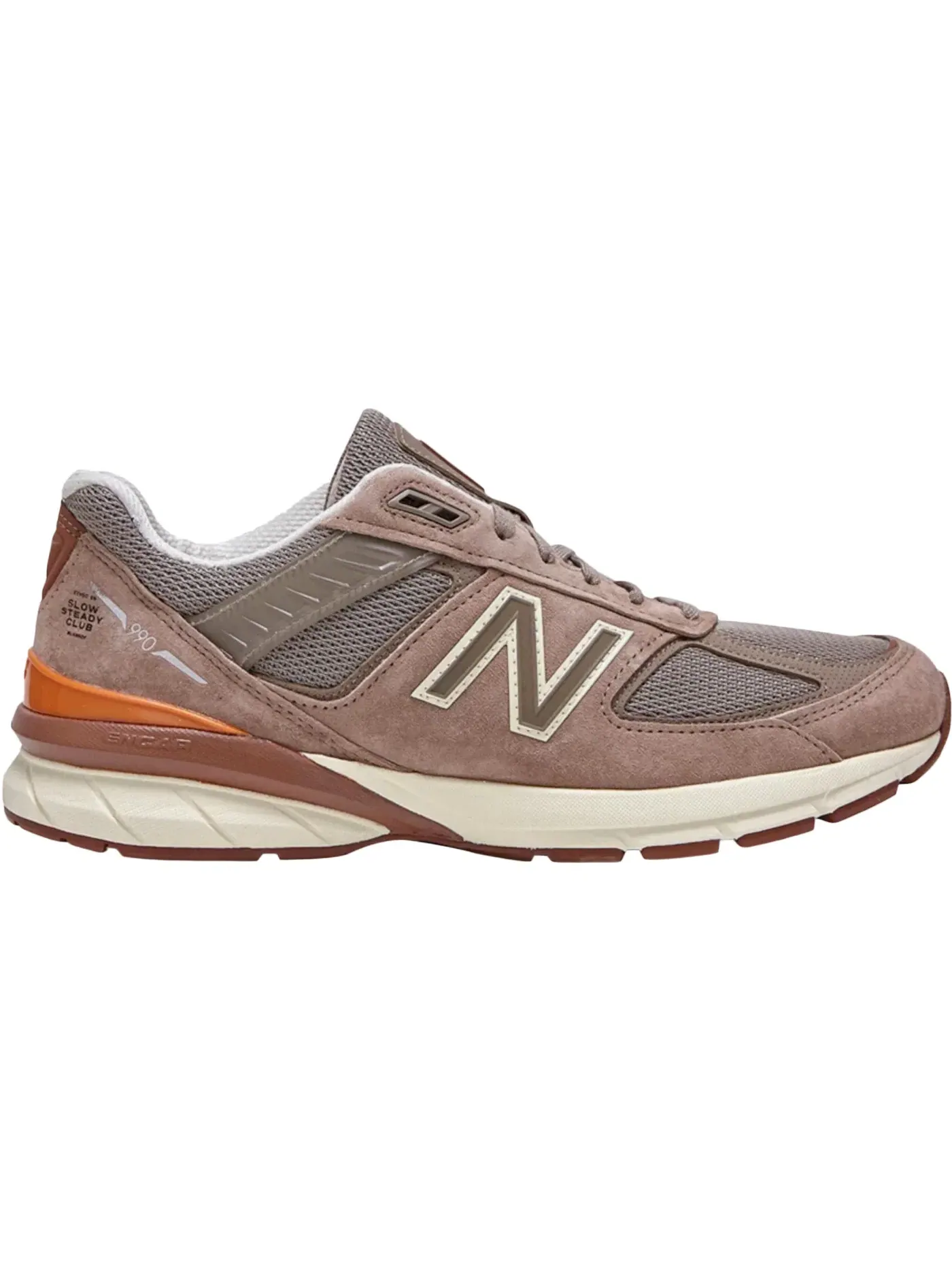 Мужские кроссовки Lifestyle New Balance 990v5 — изображение 1 из 1, коричневый/серый/белый