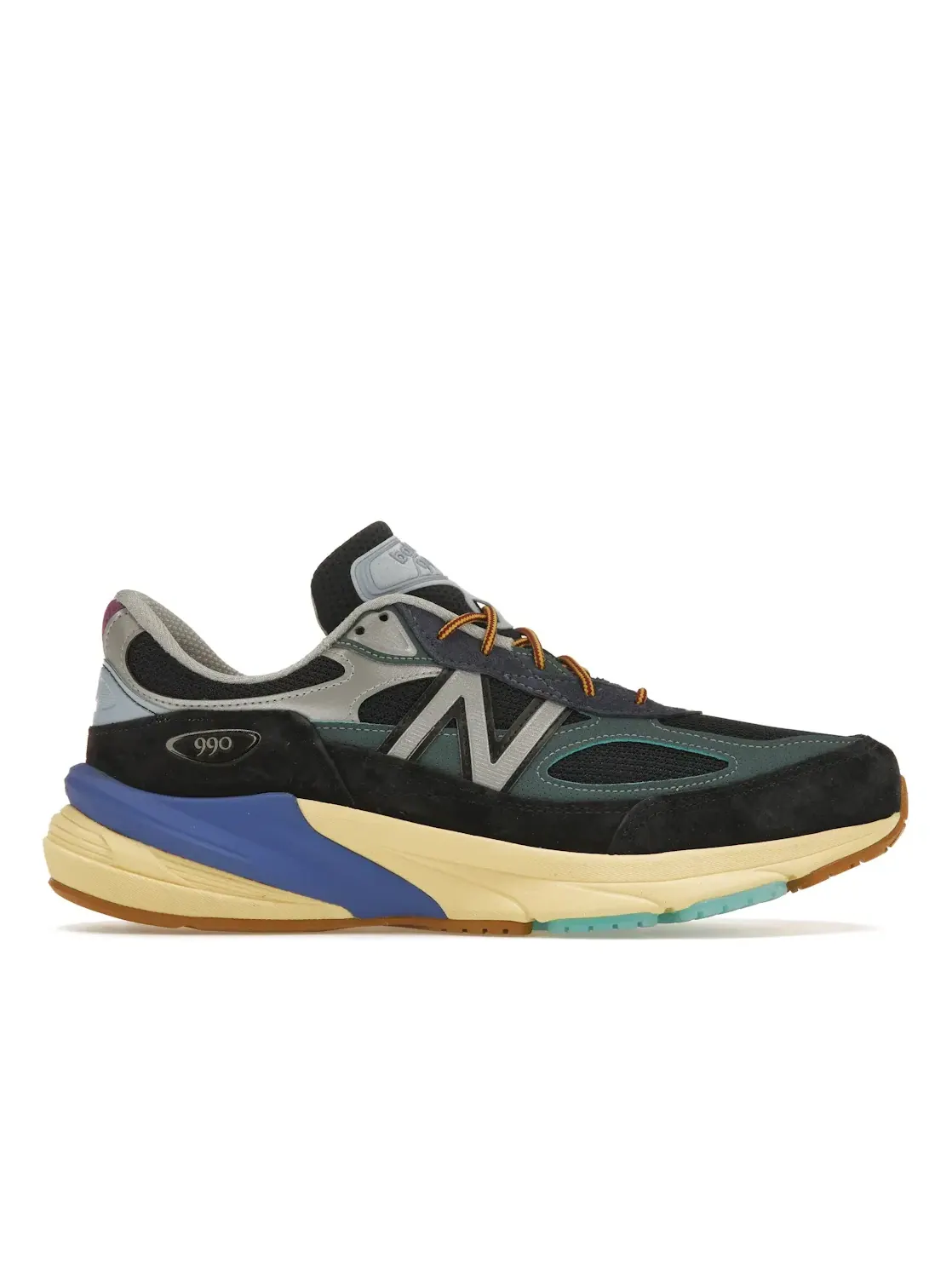 Мужские кроссовки с коллаборацией Action Bronson New Balance 990v6, Eclipse/Popcorn — изображение 1 из 4