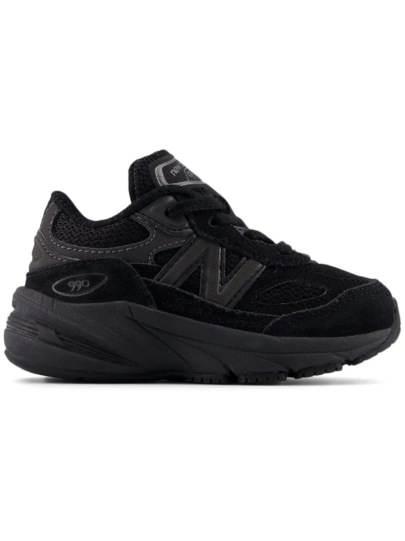Детские кроссовки Lifestyle New Balance 990v6 — изображение 1 из 1, черный/черный металлик