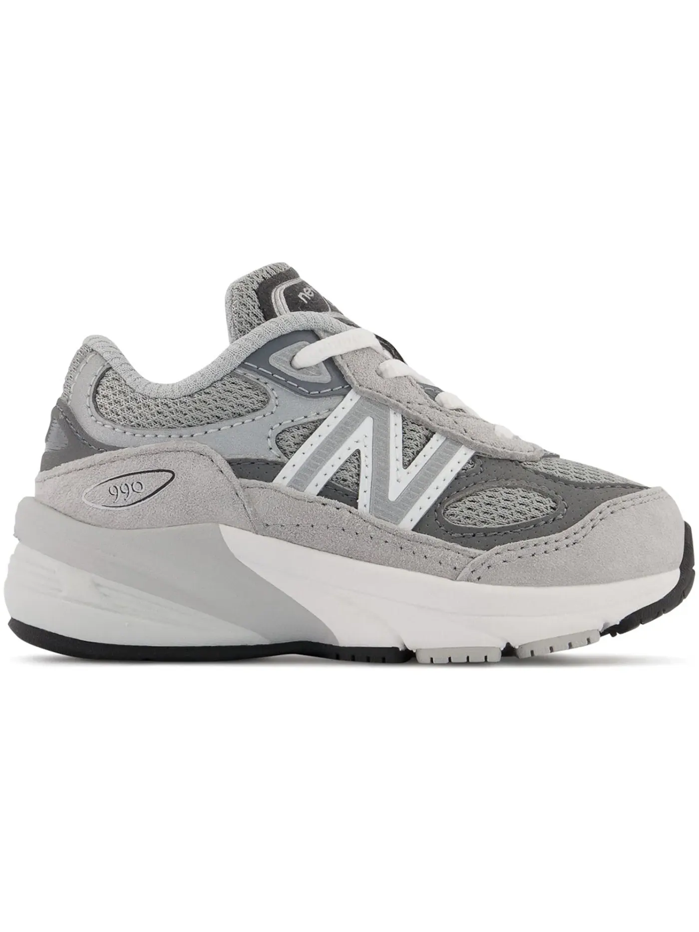 Детские кроссовки Lifestyle New Balance 990v6 — изображение 1 из 1, серый серебристый