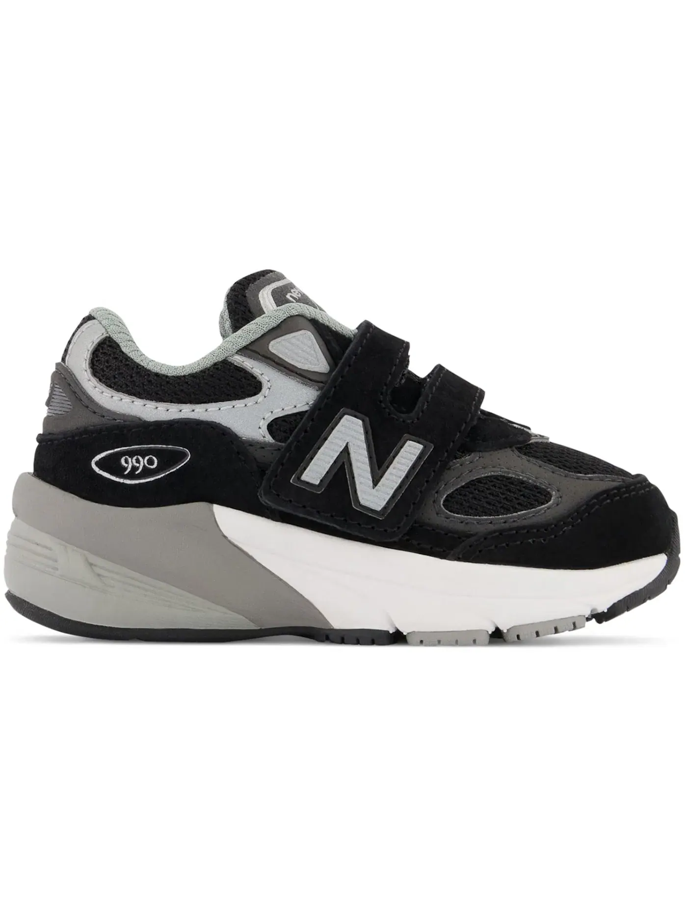 Детские кроссовки для мальчиков с липучками New Balance 990v6 Hook and Loop New Balance — изображение 1 из 1