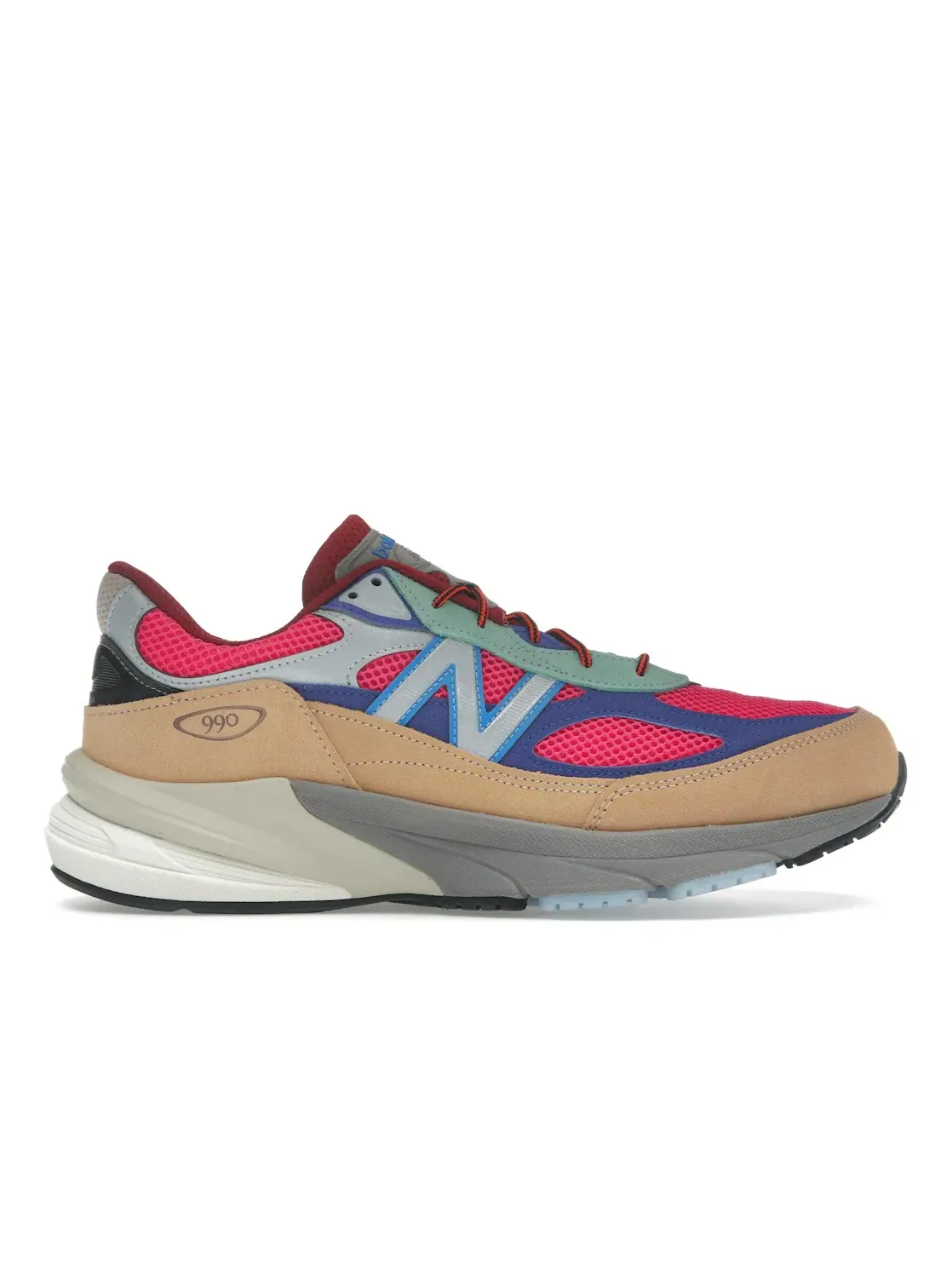 Мужские кроссовки Lifestyle с замшевым верхом New Balance 990v6 MiUSA — изображение 1 из 4
