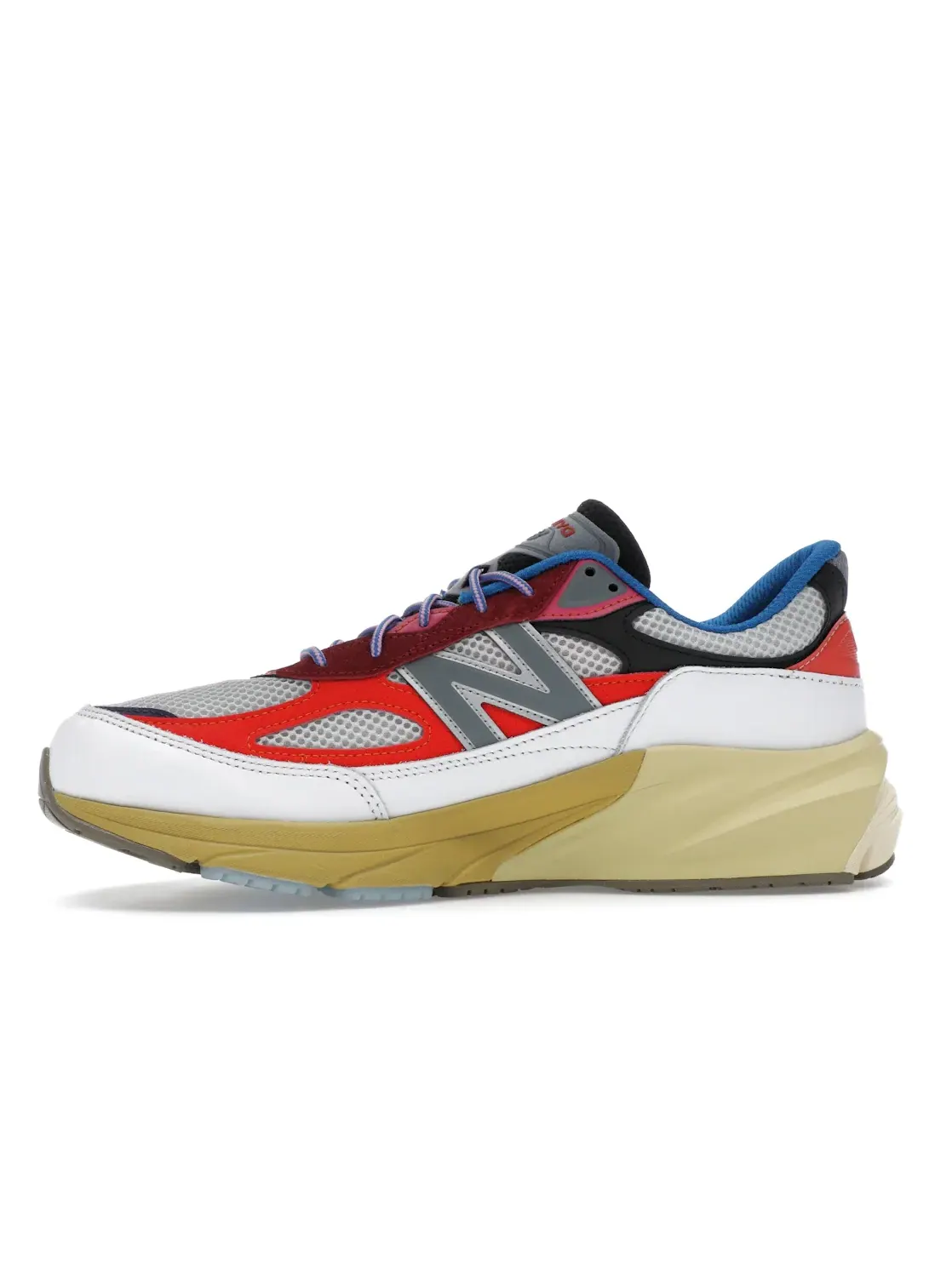 Мужские кроссовки Lifestyle New Balance 990v6 New Balance — изображение 3 из 4, розовый/синий