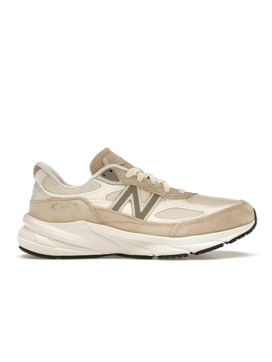 Мужские кроссовки Lifestyle New Balance 990v6 — изображение 1 из 4, кремовый/-белый