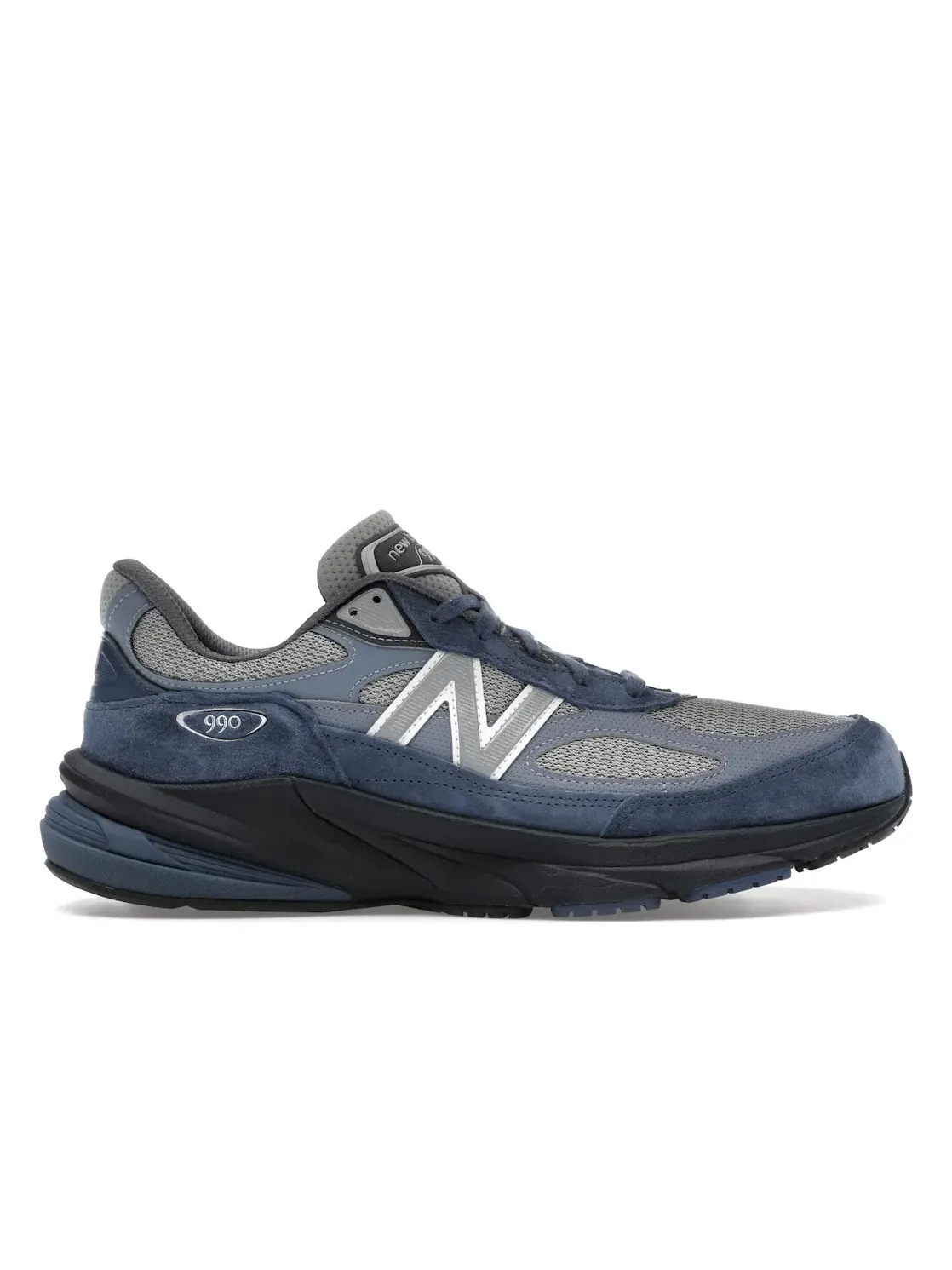 Мужские кроссовки Lifestyle с обновленным силуэтом New Balance 990v6 — изображение 1 из 4, темно-синий/серый