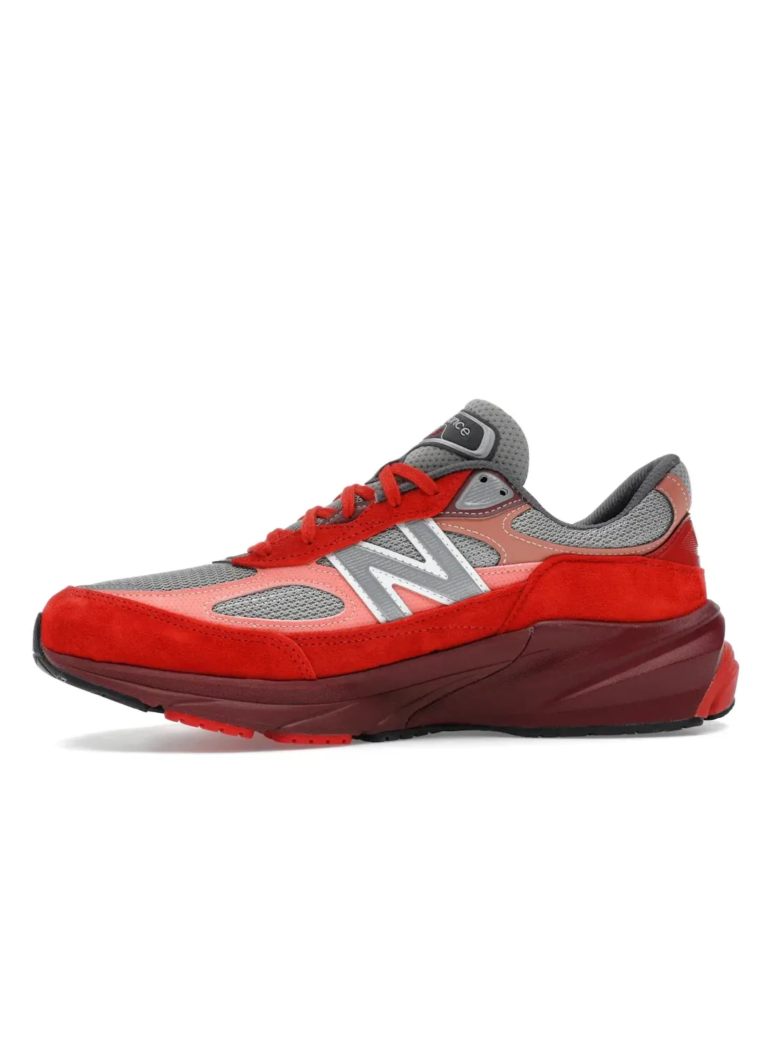 Мужские кроссовки Lifestyle New Balance 990v6 — изображение 3 из 4, красный/серый