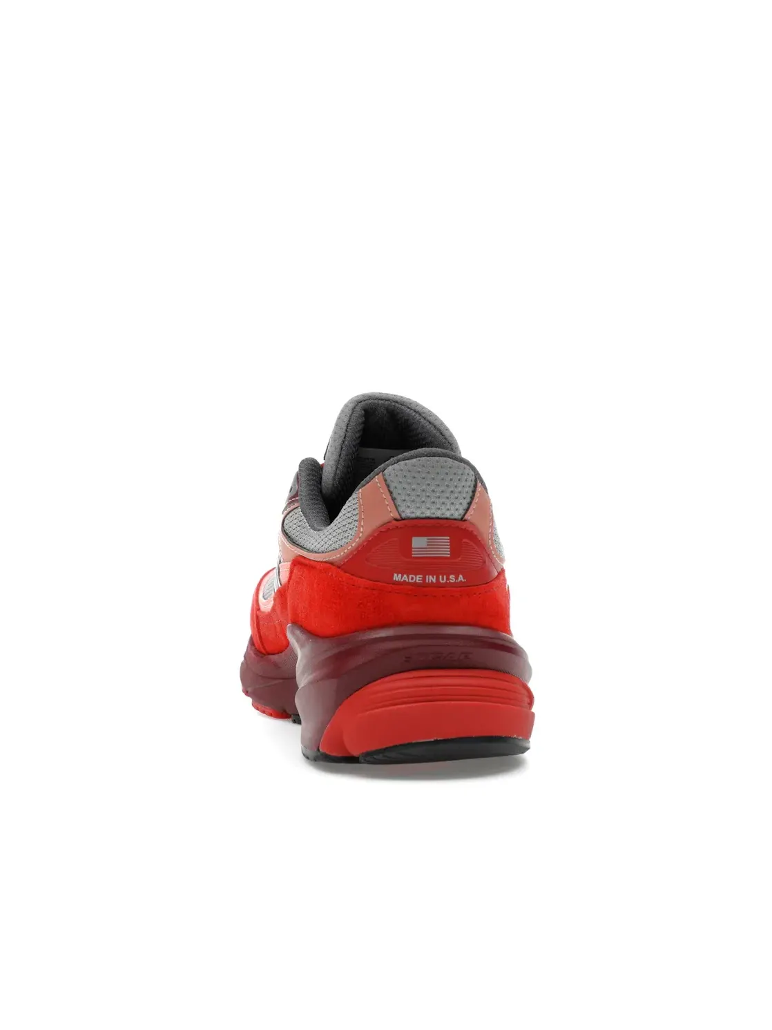 Мужские кроссовки Lifestyle New Balance 990v6 — изображение 4 из 4, красный/серый