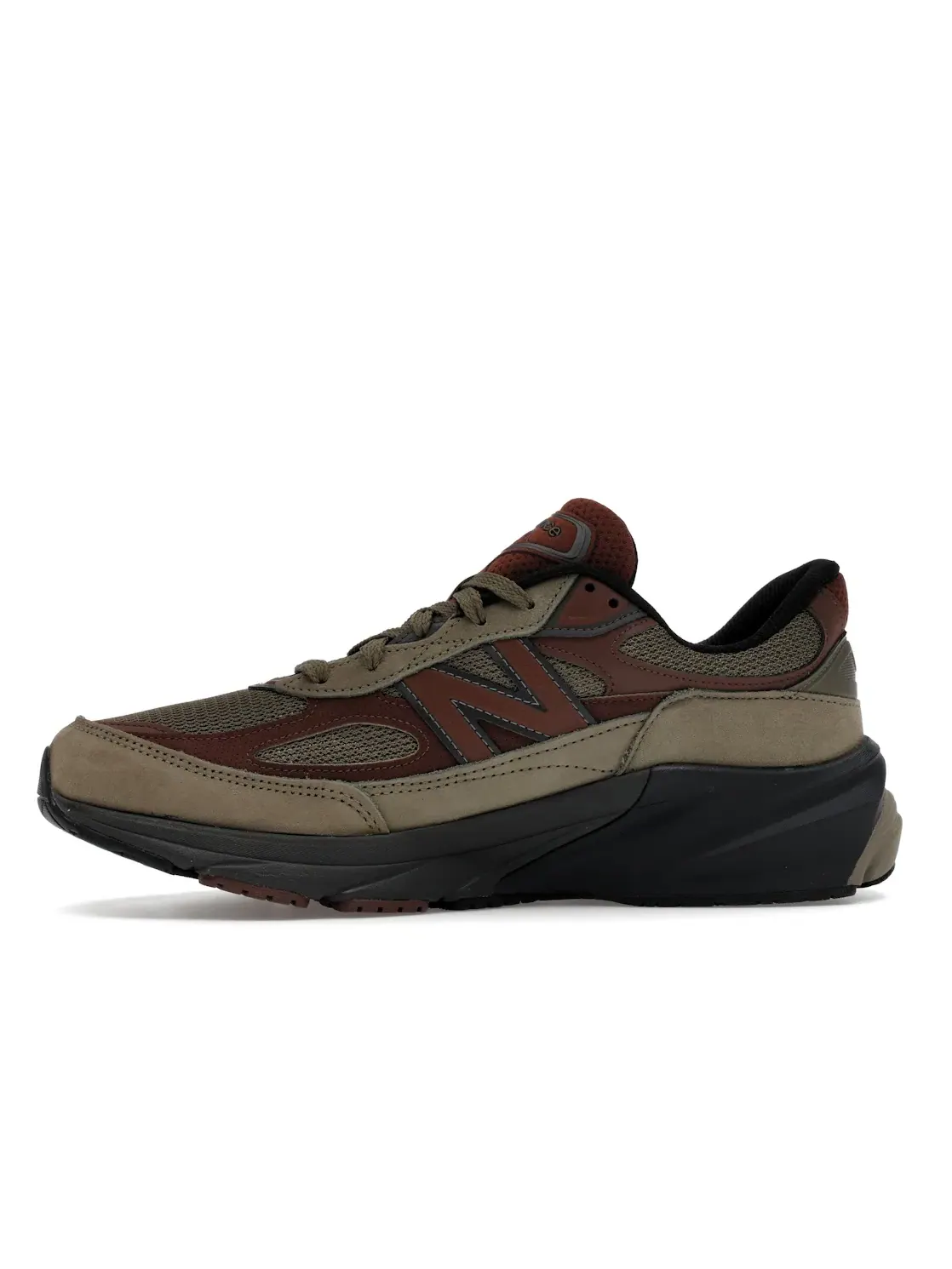 Мужские кроссовки Lifestyle с камуфляжным принтом New Balance 990v6, Dark Camo/Rich Oak — изображение 3 из 4
