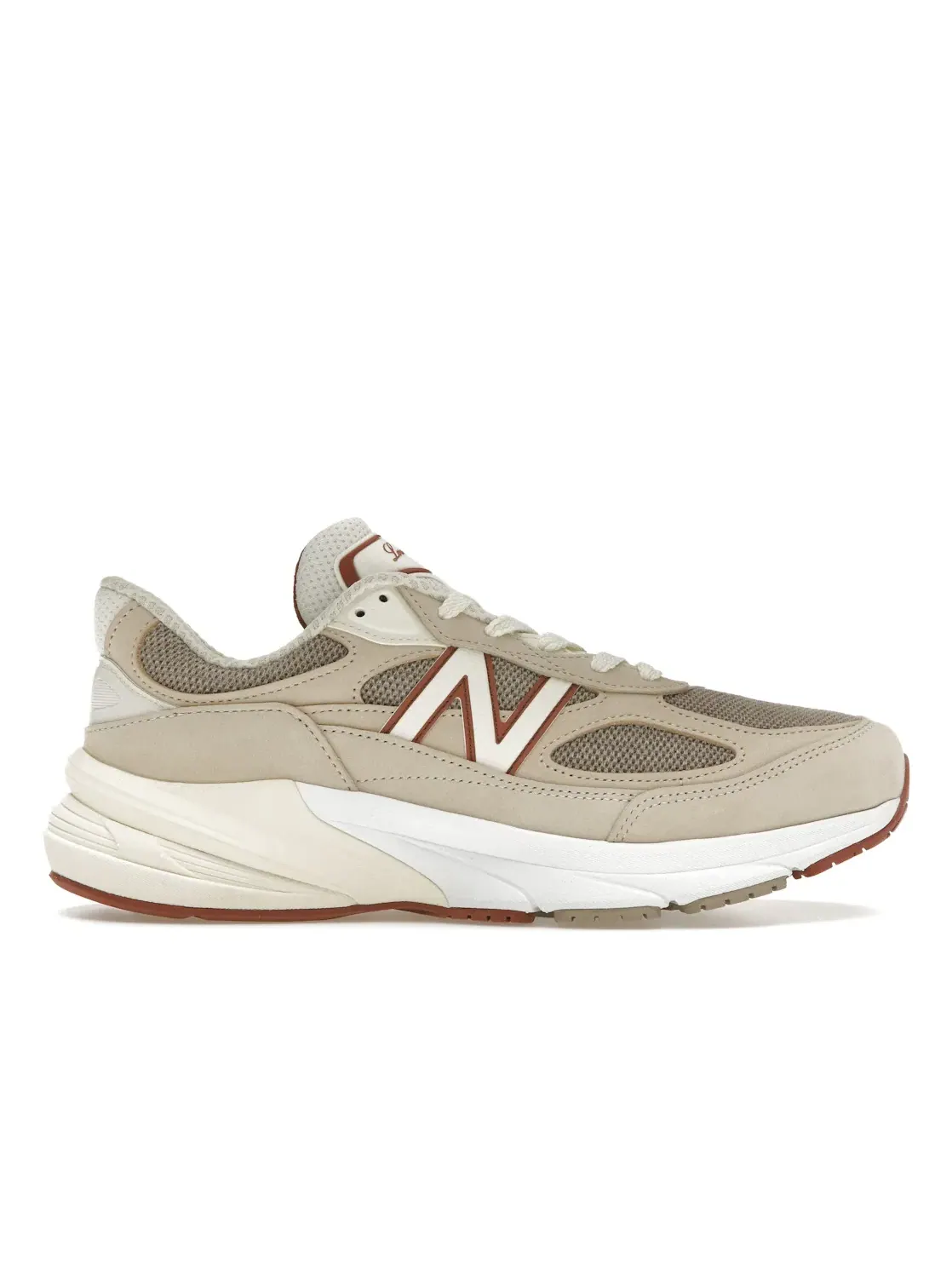 Мужские кроссовки Lifestyle New Balance 990v6 New Balance, Raw Cashew — изображение 1 из 4