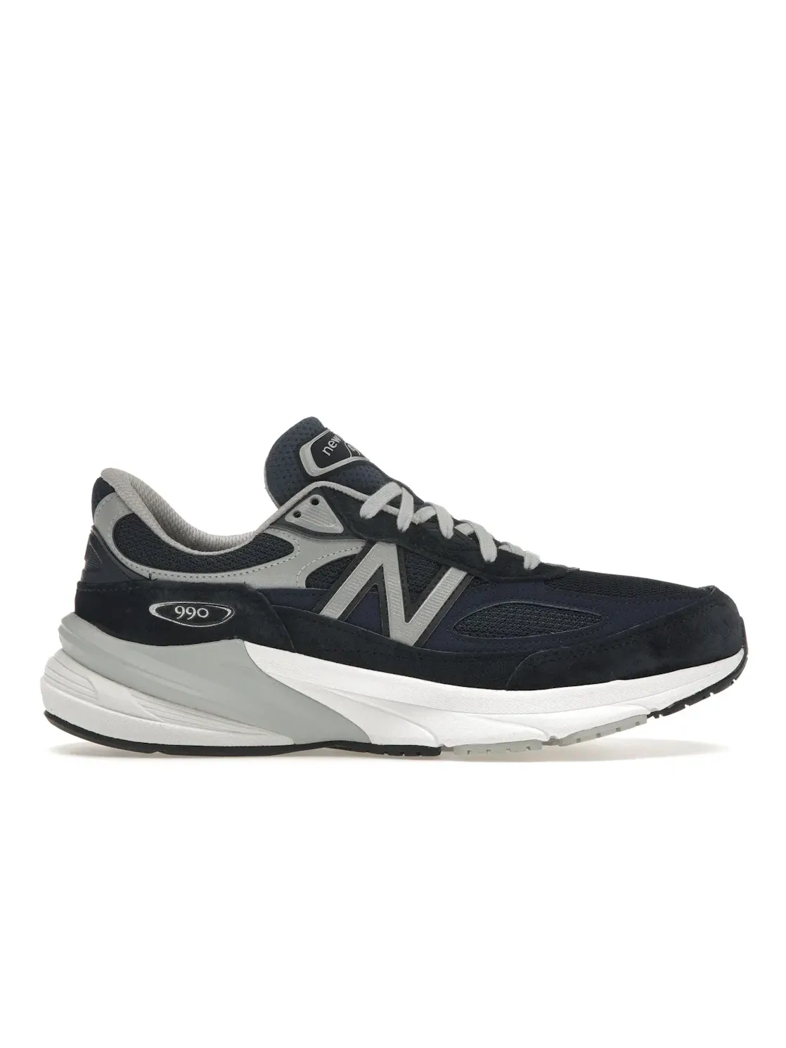 Мужские кроссовки Lifestyle New Balance 990v6 New Balance — изображение 1 из 4, темно-синий/белый