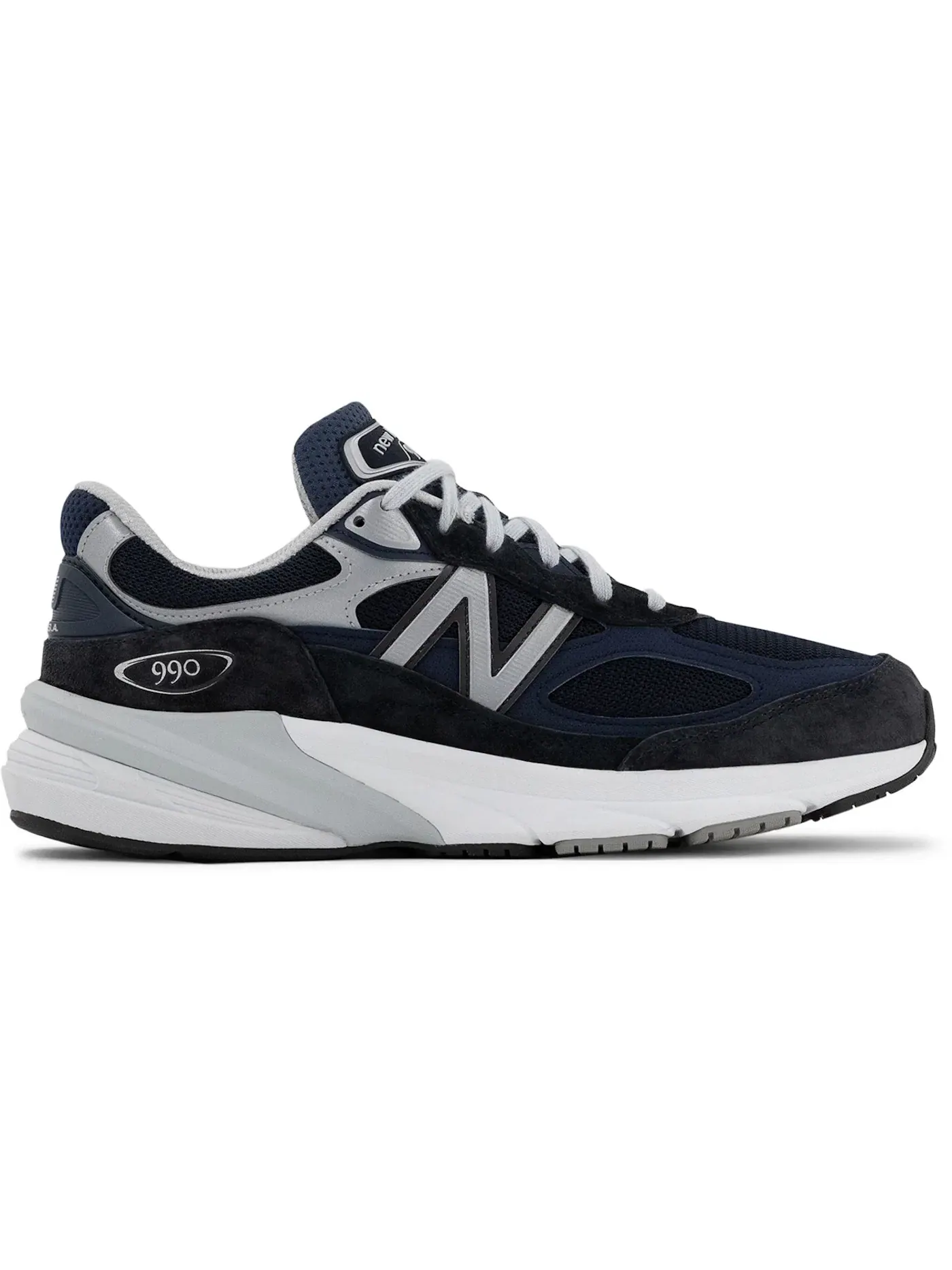 Женские кроссовки Lifestyle New Balance 990v6 MiUSA — изображение 1 из 1, темно-синий/белый