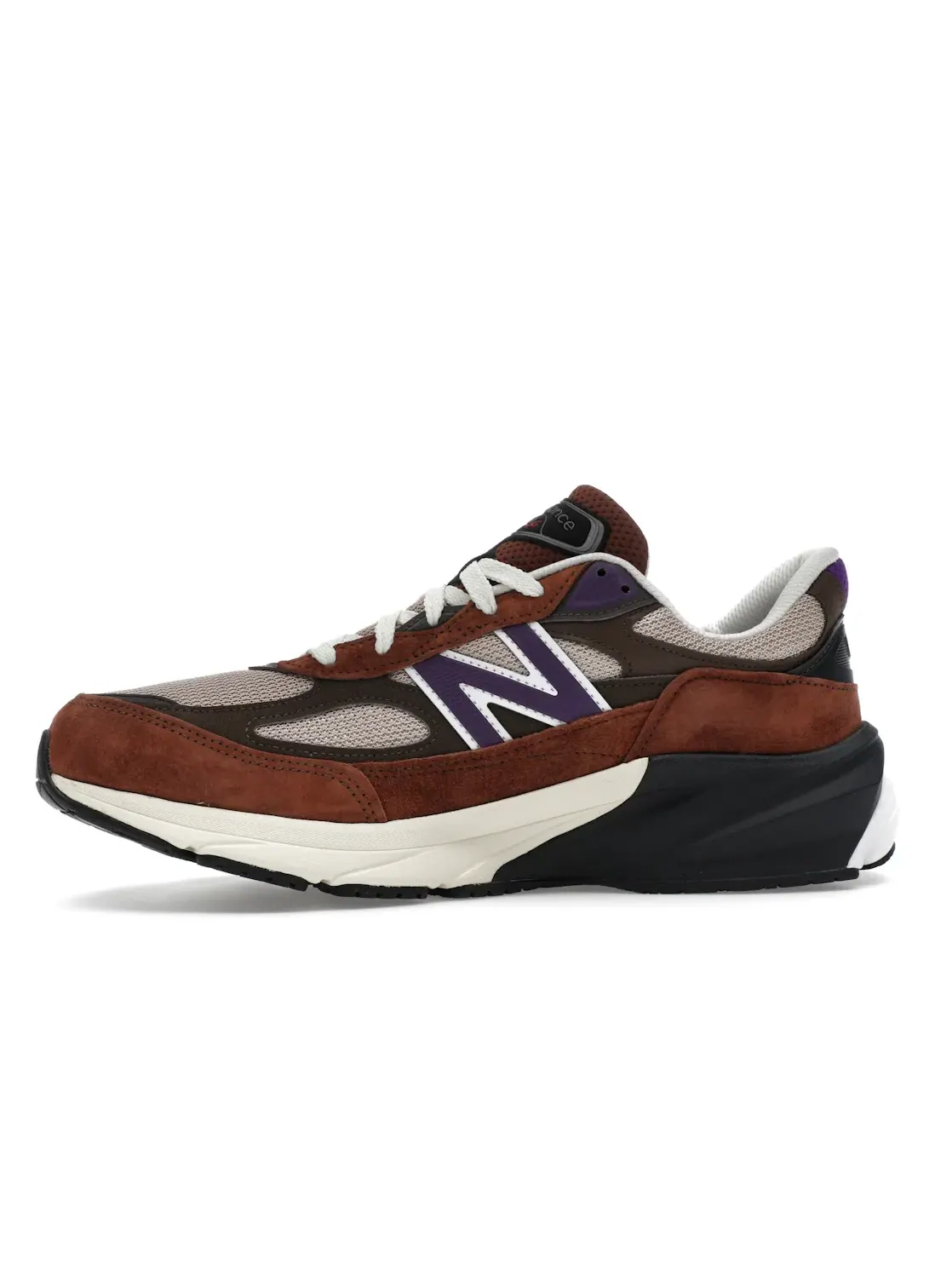 Мужские кроссовки Lifestyle New Balance 990v6 MiUSA, Rich Oak/Cosmic Grape — изображение 3 из 4